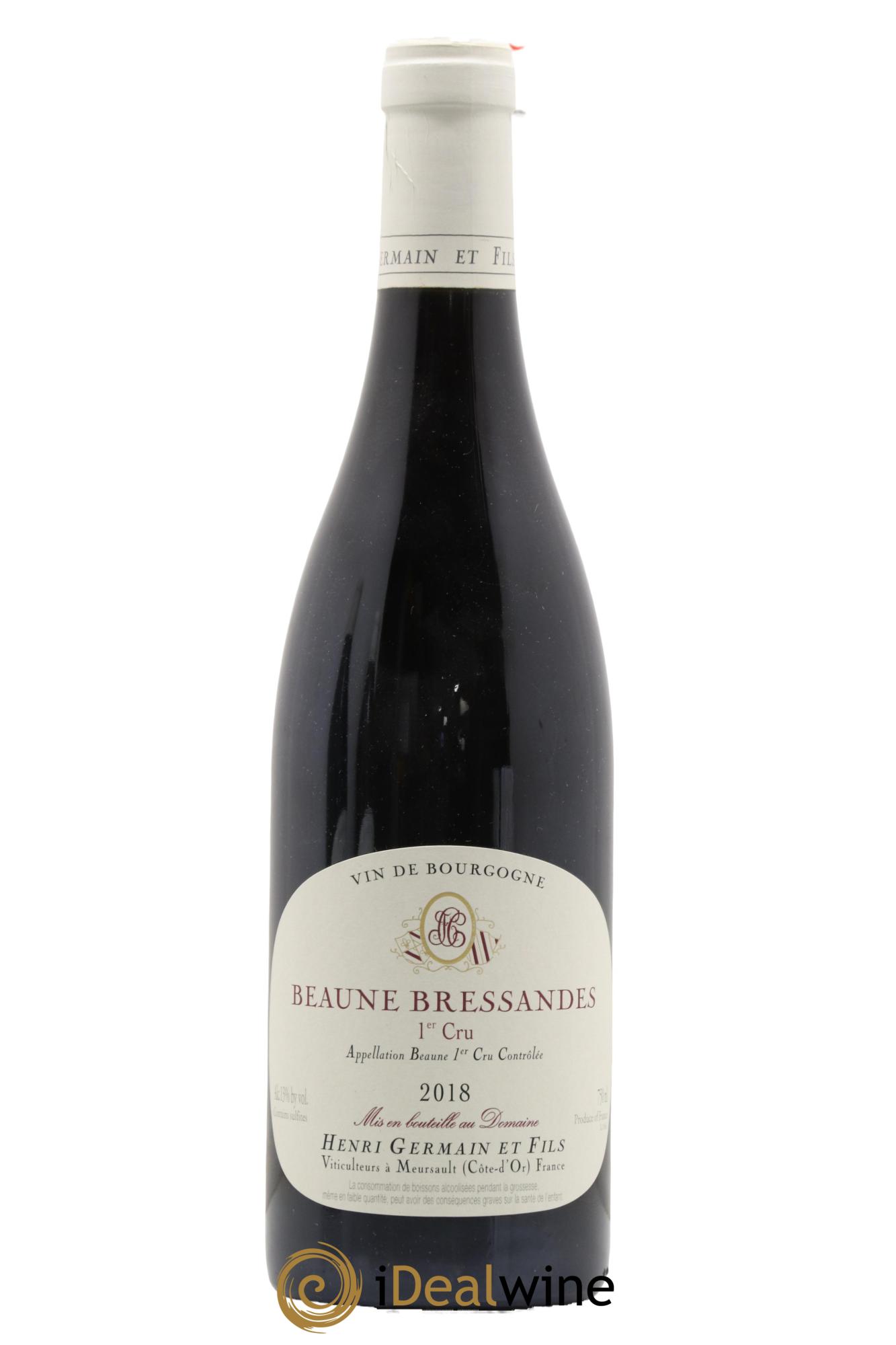 Beaune 1er Cru Bressandes Henri Germain 2018 - Lot de 1 bouteille - 0