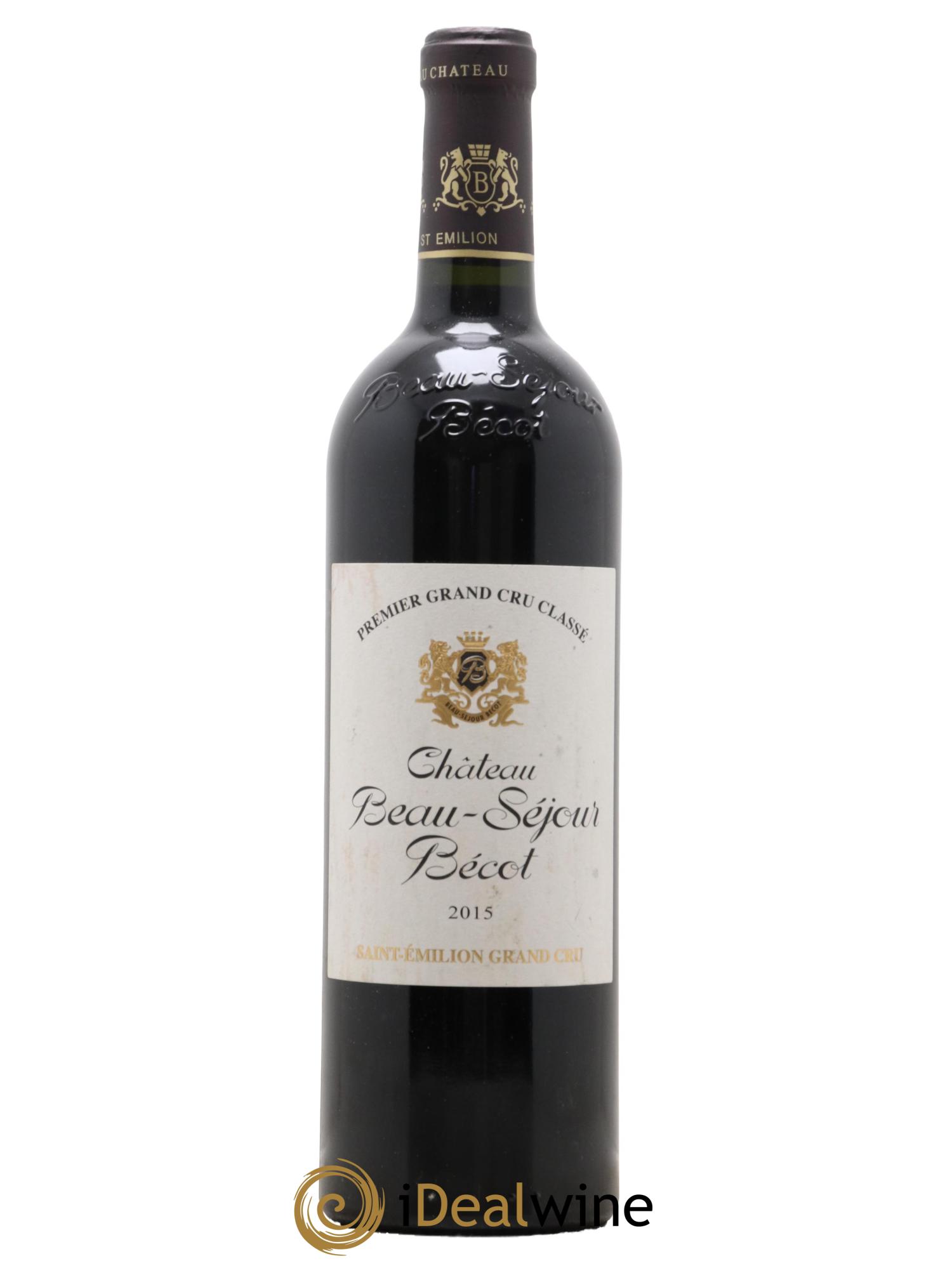 Château Beau-Séjour Bécot 1er Grand Cru Classé B  2015 - Lot de 1 bouteille - 0