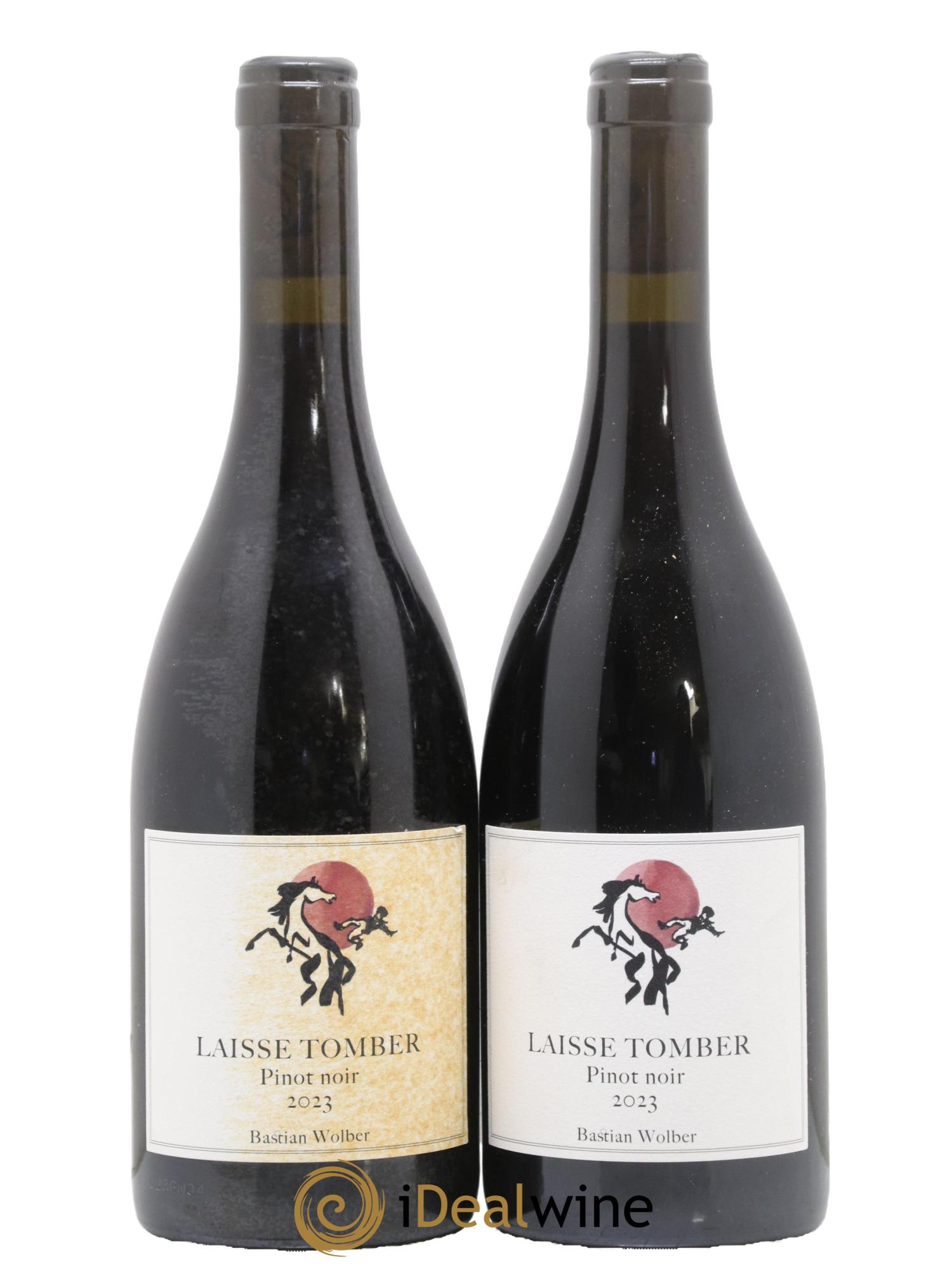 Vin de France Laisse Tomber Pinot Noir Bastian Wolber 2023 - Lotto di 2 bottiglie - 0