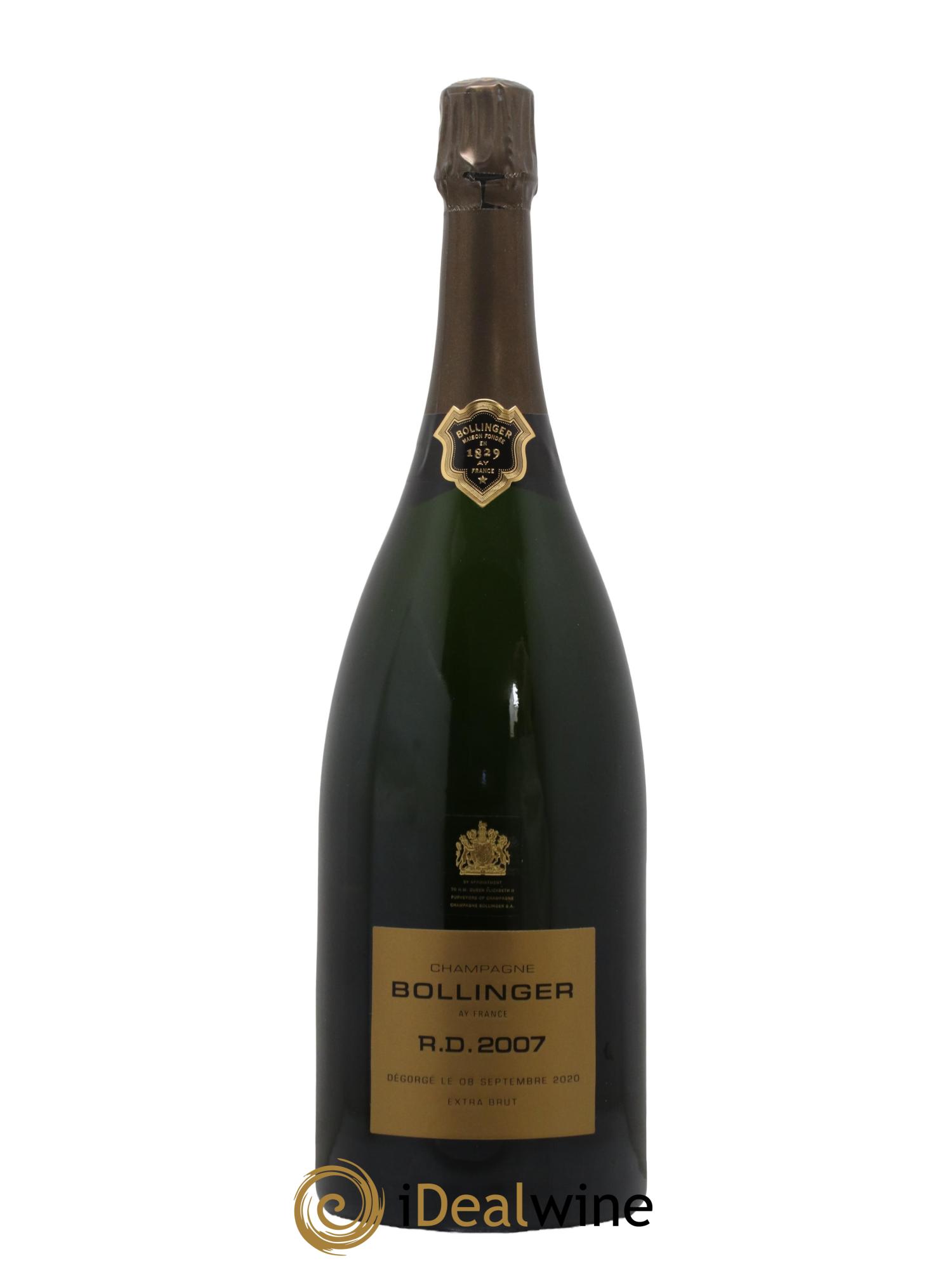 R.D. Extra Brut Bollinger 2007 - Lot of 1 magnum - 0