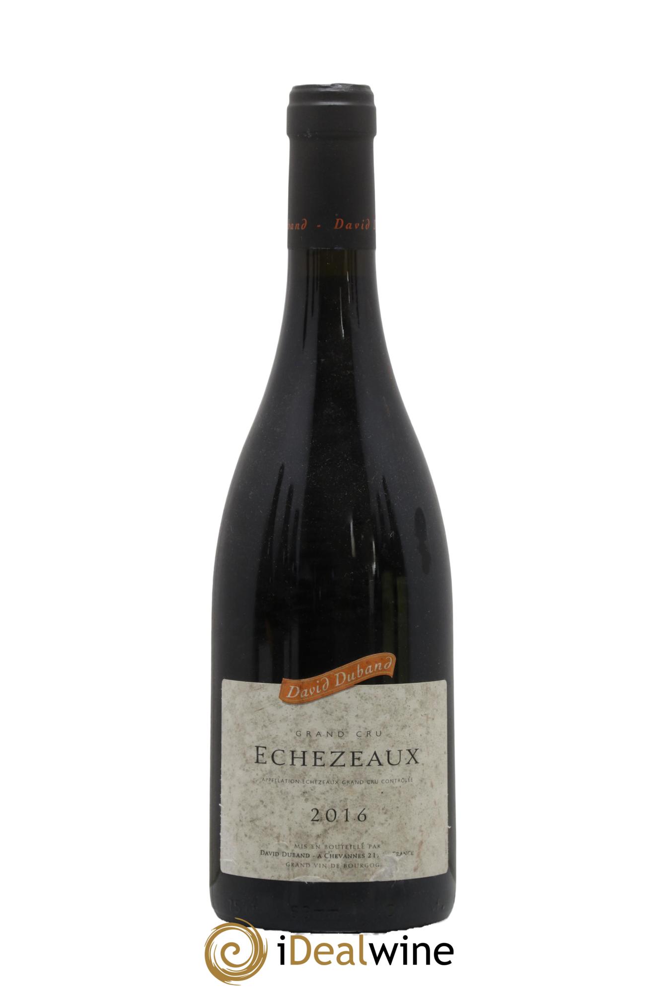 Echezeaux Grand Cru David Duband (Domaine)  2016 - Lot de 1 bouteille - 0