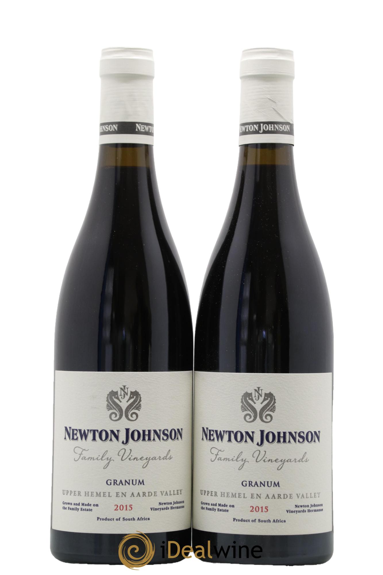 Afrique du Sud Granum Newton Johnson 2015 - Posten von 2 Flaschen - 0