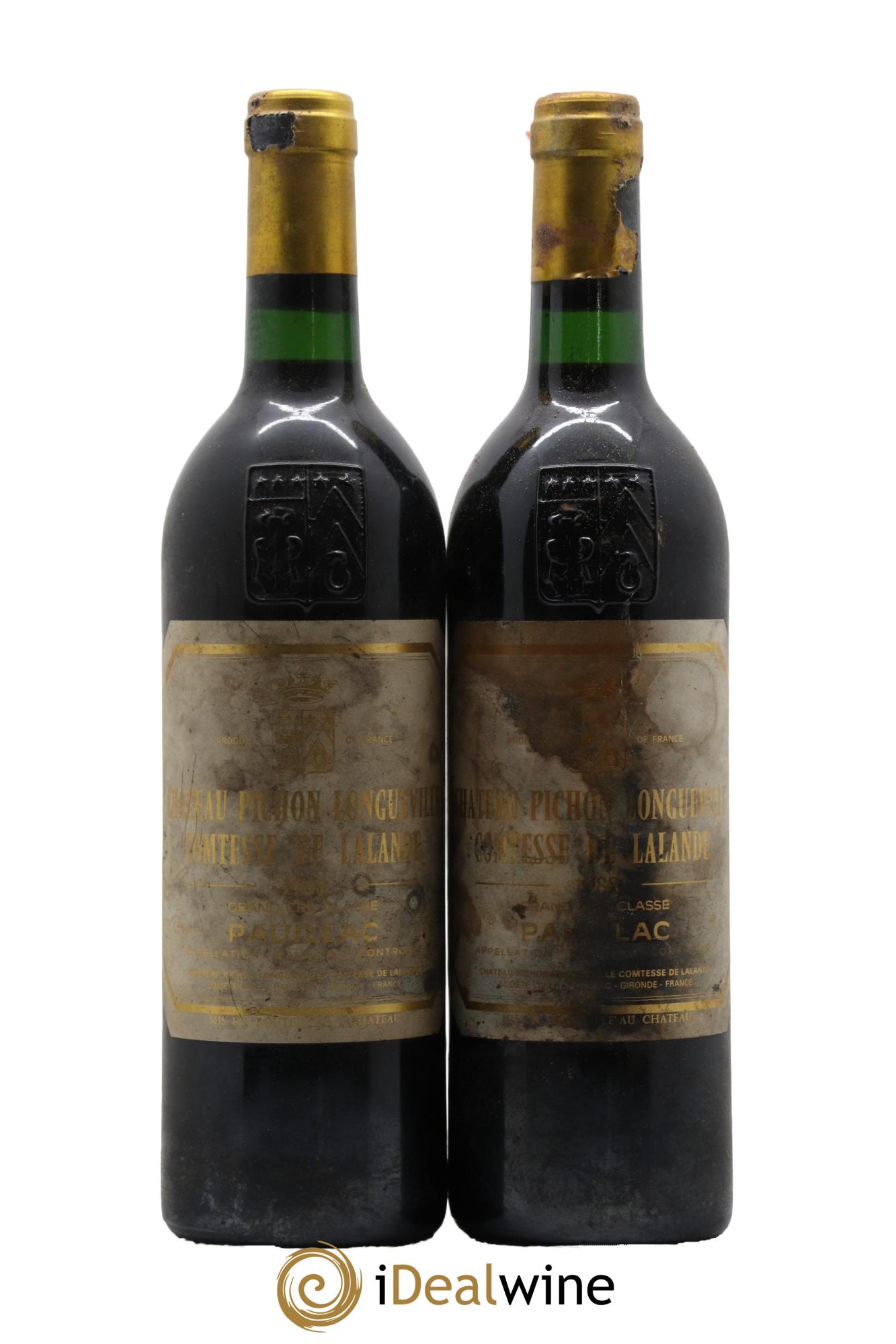 Château Pichon Longueville Comtesse de Lalande 2ème Grand Cru Classé 1988 - Lot of 2 bottles - 0