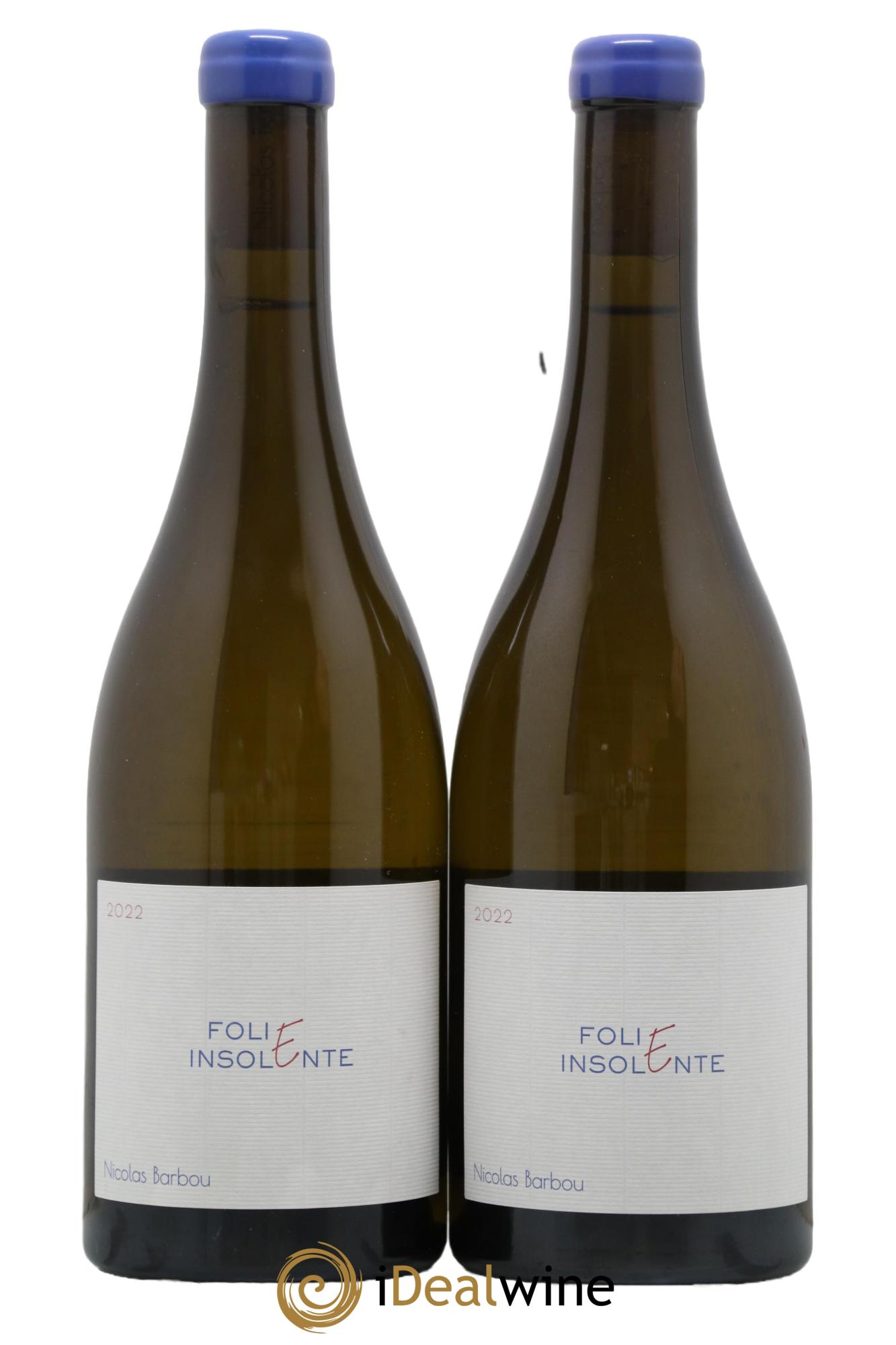 Touraine-Oisly Folie Insolente Nicolas Barbou 2022 - Lot de 2 bouteilles - 0