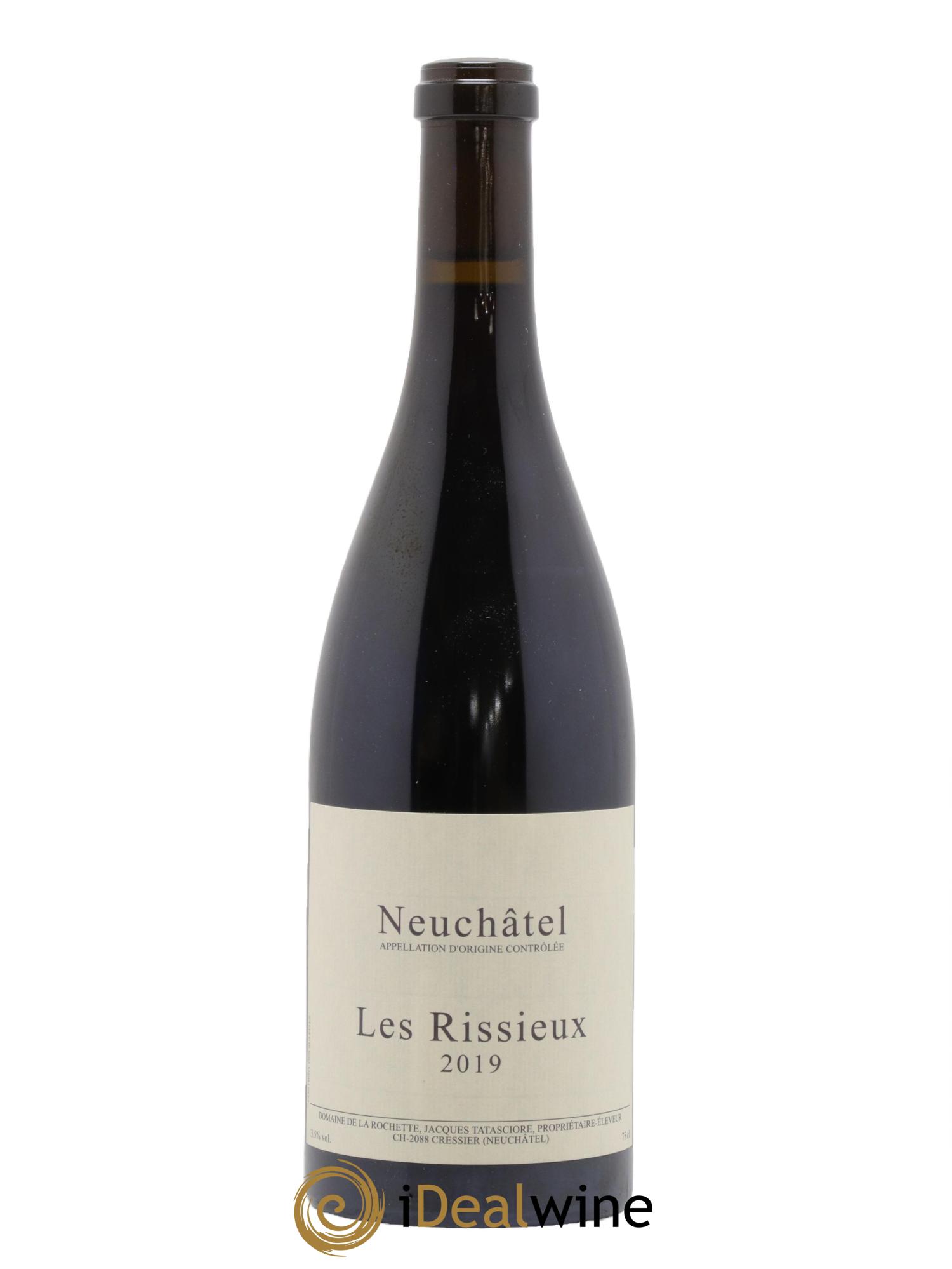 Vins Etrangers Suisse Les Rissieux Jacques Tatasciore La Rochette 2019 - Lot de 1 bouteille - 0