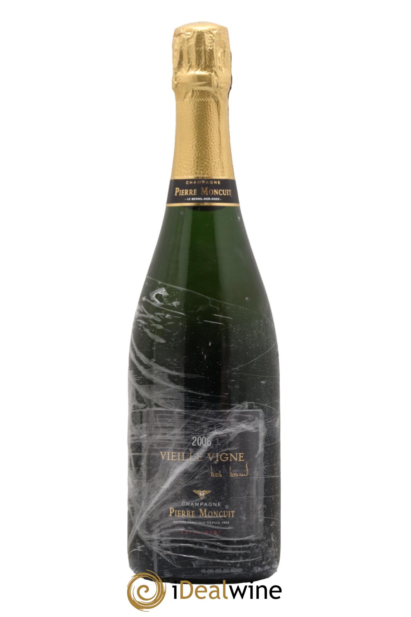 Cuvée Nicole Moncuit Vieilles Vignes Extra Brut Pierre Moncuit 2006 - Lot de 1 bouteille - 0