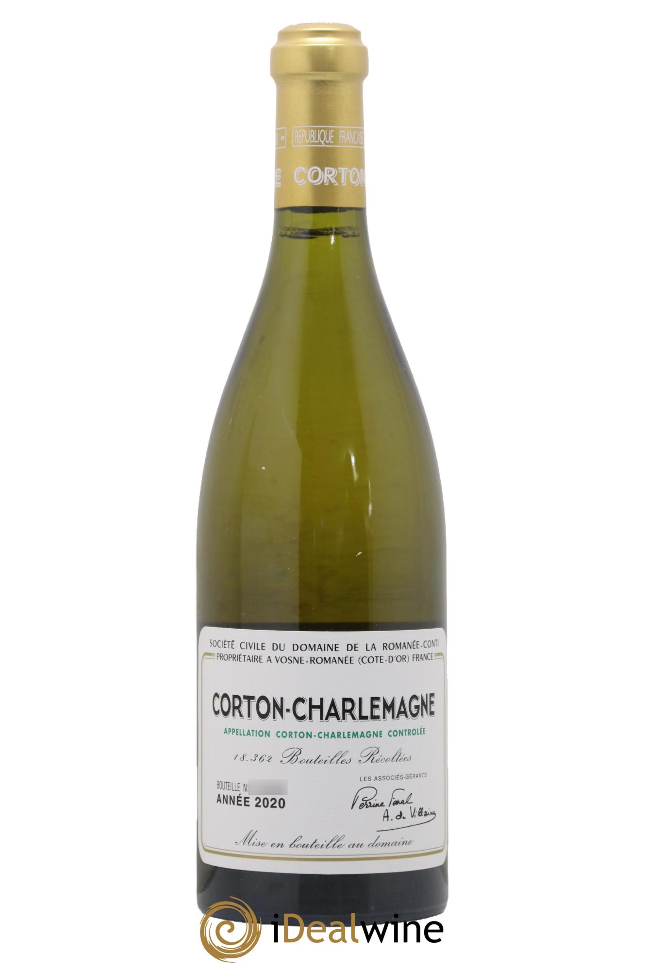 Corton-Charlemagne Grand Cru Domaine de la Romanée-Conti 2020 - Lotto di 1 bottiglia - 0