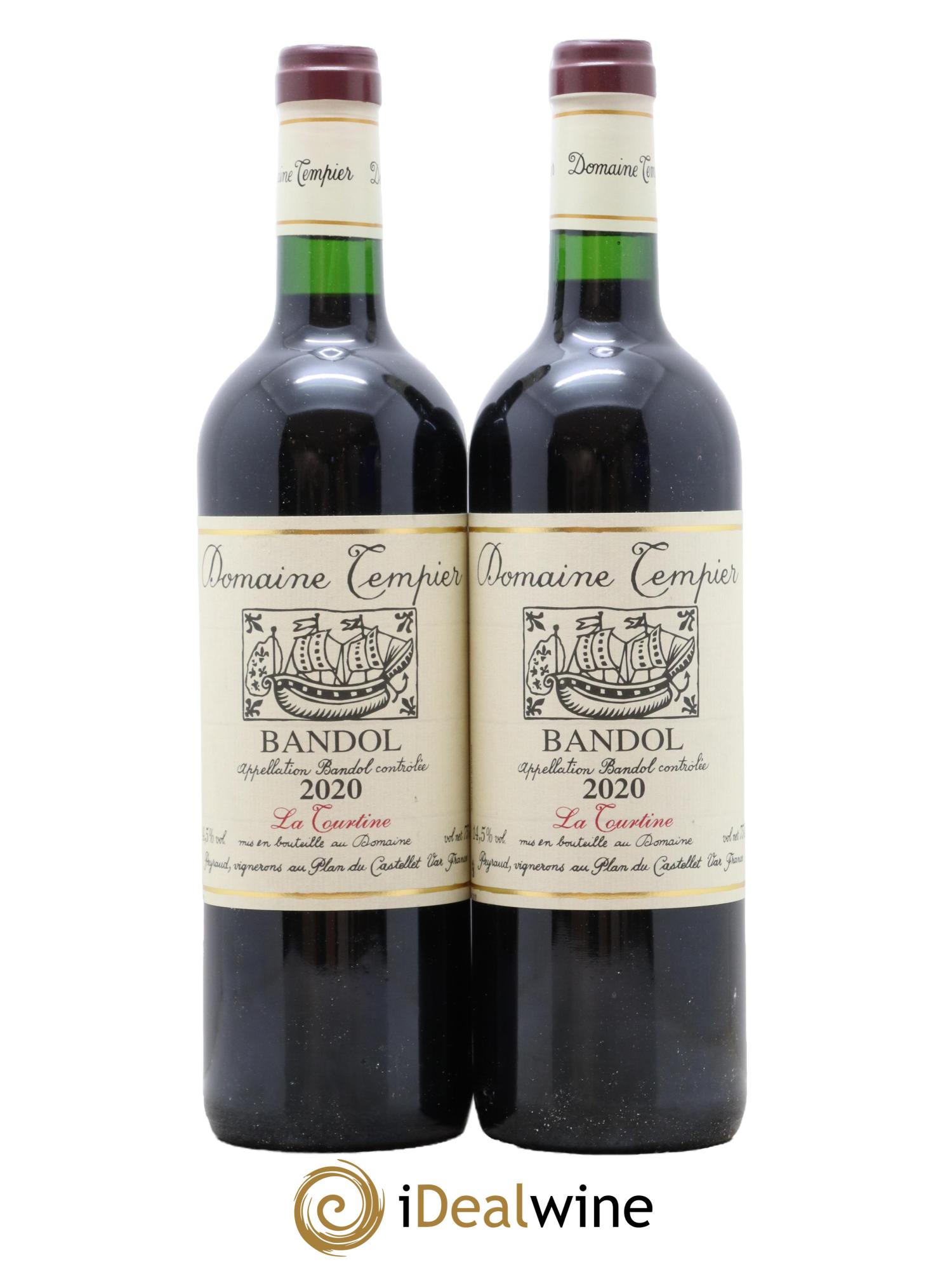 Bandol Domaine Tempier La Tourtine Famille Peyraud 2020 - Lot de 2 bouteilles - 0