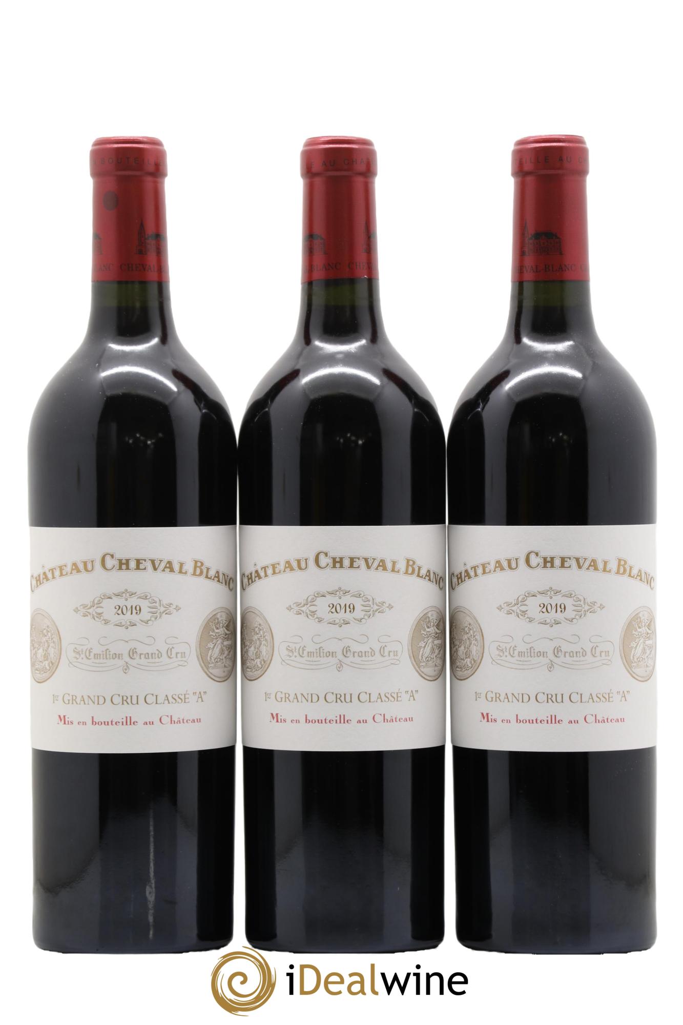 Château Cheval Blanc 1er Grand Cru Classé A  2019 - Lotto di 6 bottiglie - 3