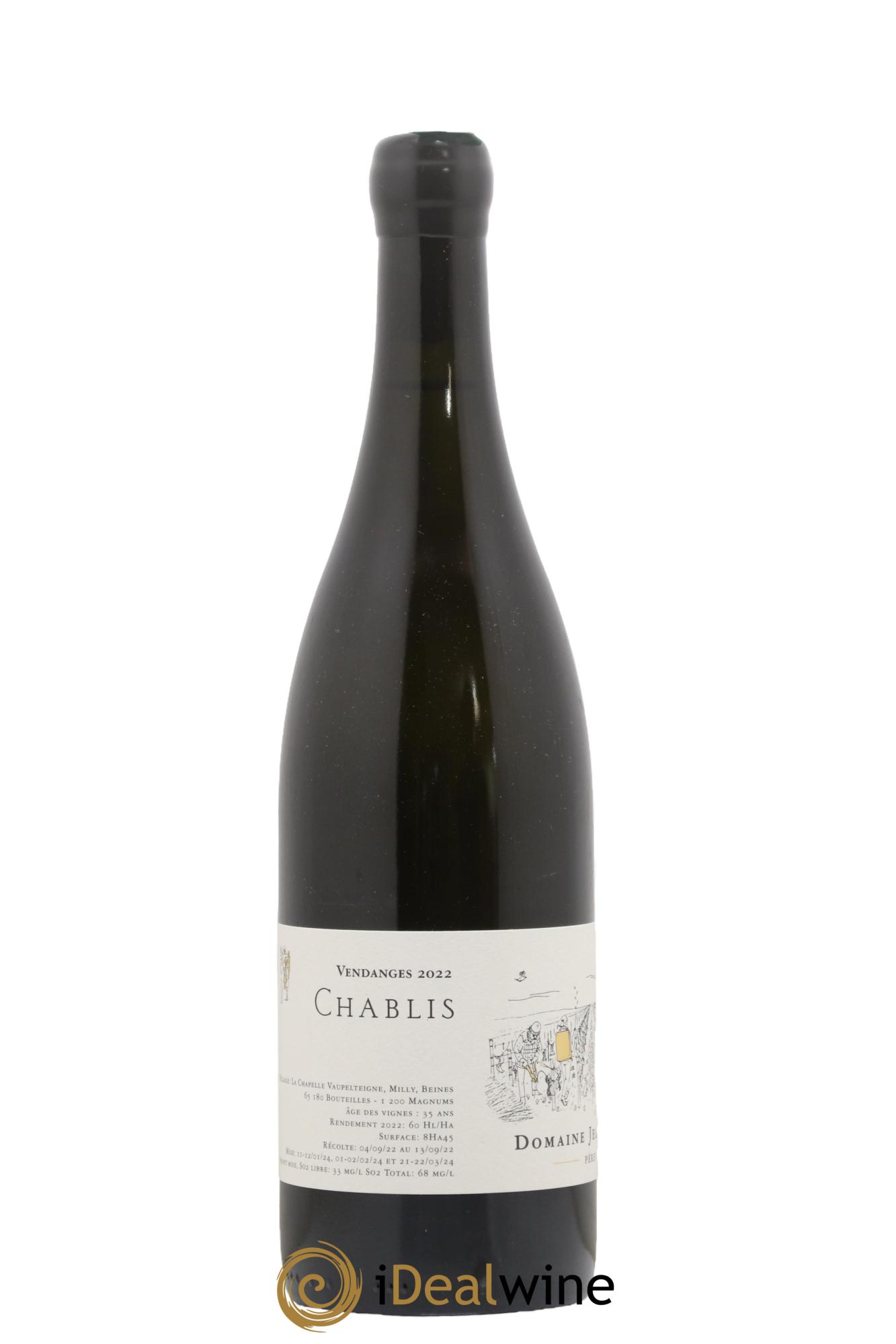 Chablis Jean Dauvissat 2022 - Lot de 1 bouteille - 0