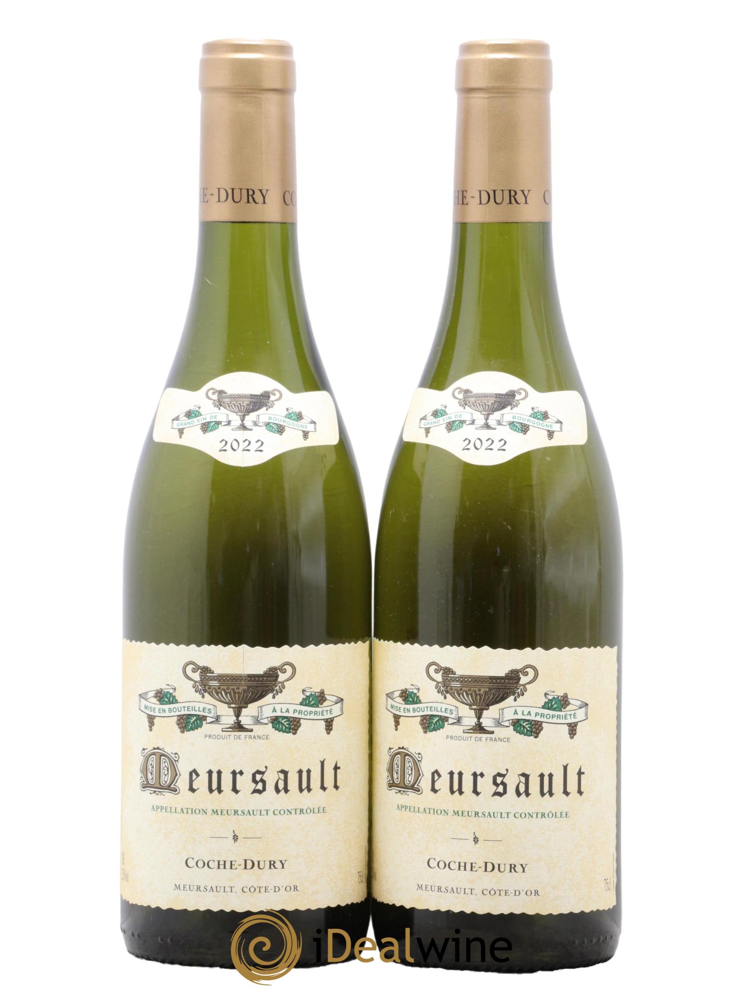 Meursault Coche Dury (Domaine) 2022 - Posten von 2 Flaschen - 0