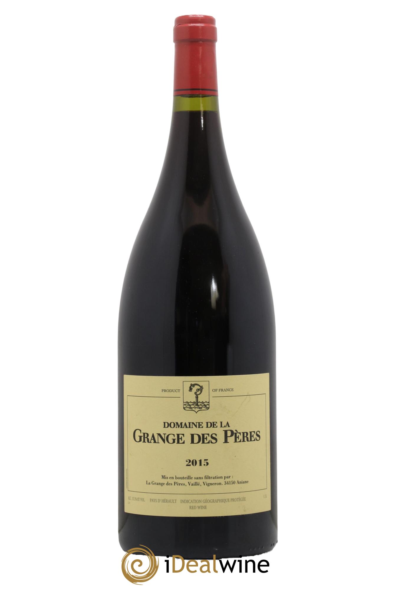 IGP Pays d'Hérault Grange des Pères Laurent Vaillé 2015 - Posten von 1 Magnum - 0