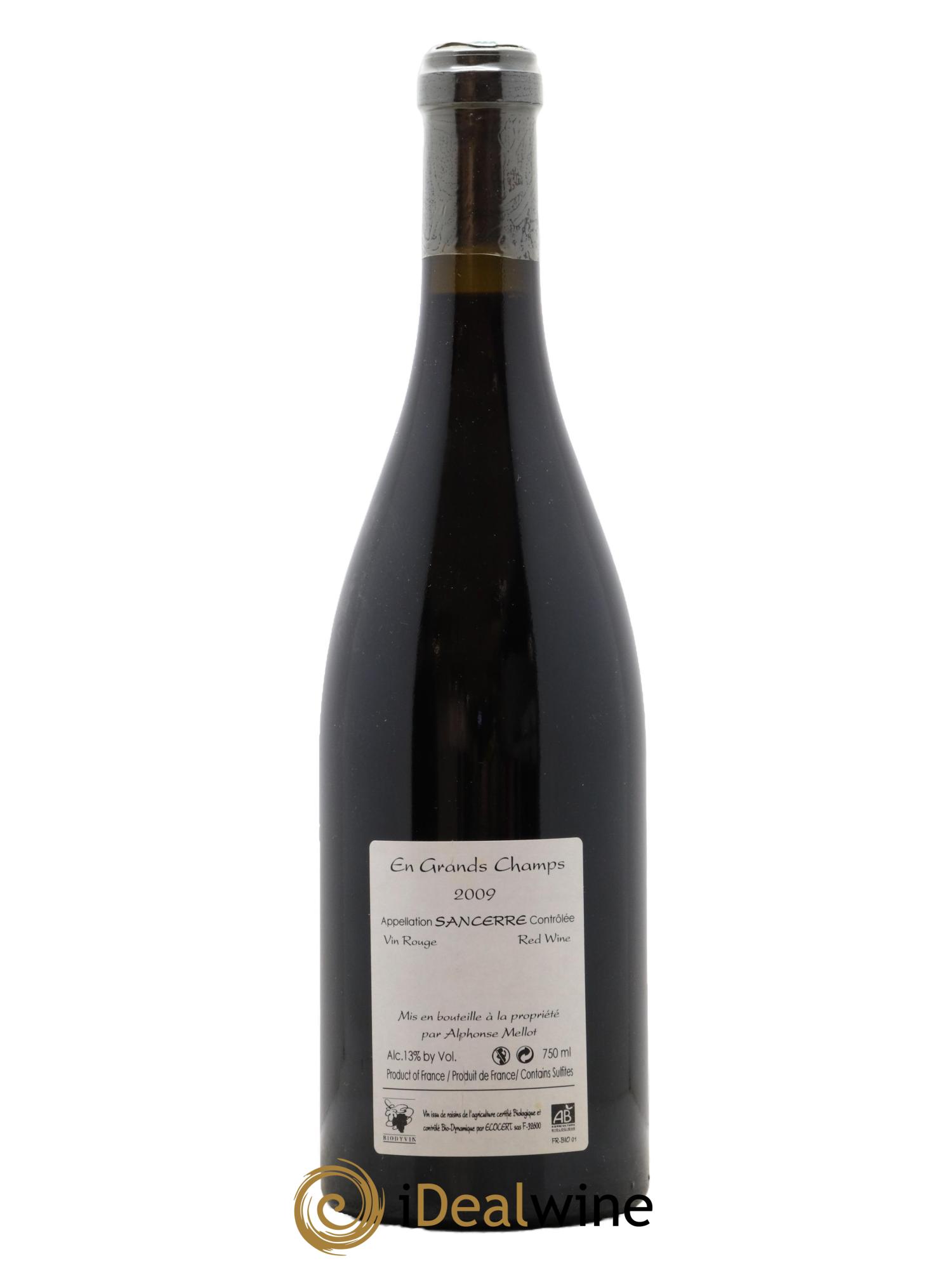 Sancerre En Grands Champs Alphonse Mellot 2009 - Lotto di 1 bottiglia - 1