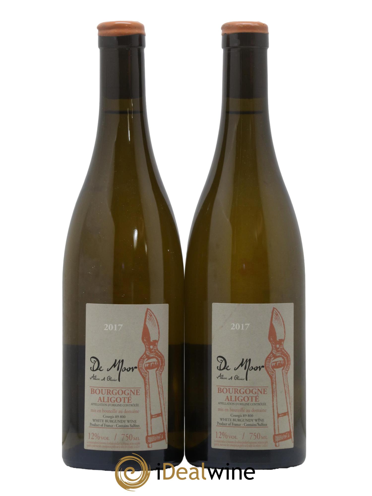 Bourgogne Aligoté Alice et Olivier De Moor 2017 - Lot de 2 bouteilles - 0