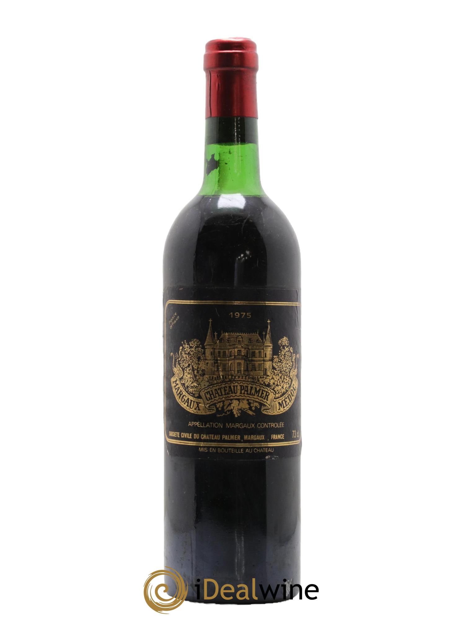 Château Palmer 3ème Grand Cru Classé 1975 - Lotto di 1 bottiglia - 0