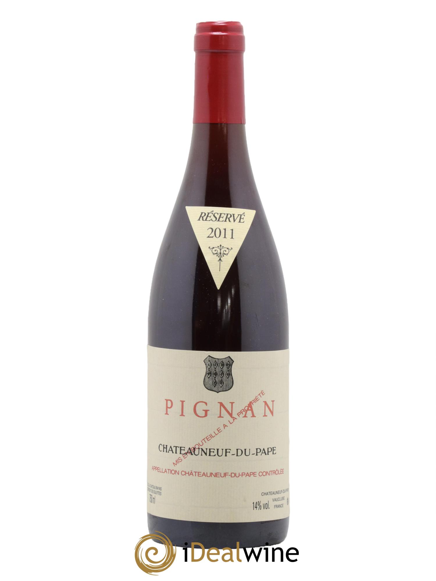 Châteauneuf-du-Pape Pignan Emmanuel Reynaud 2011 - Lot de 1 bouteille - 0