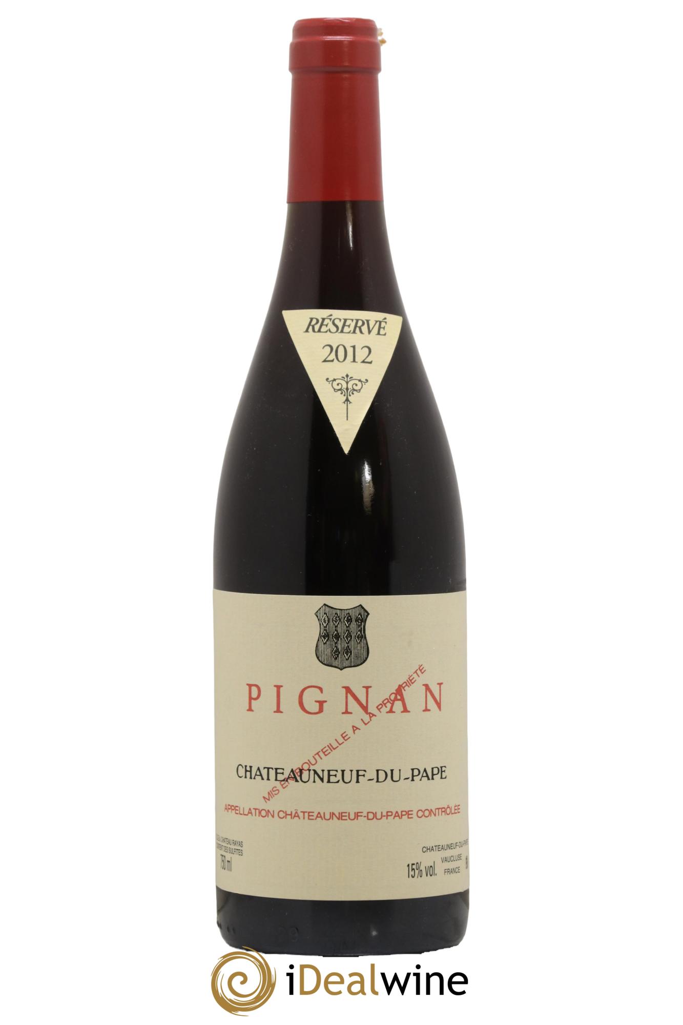 Châteauneuf-du-Pape Pignan Emmanuel Reynaud 2012 - Lotto di 1 bottiglia - 0