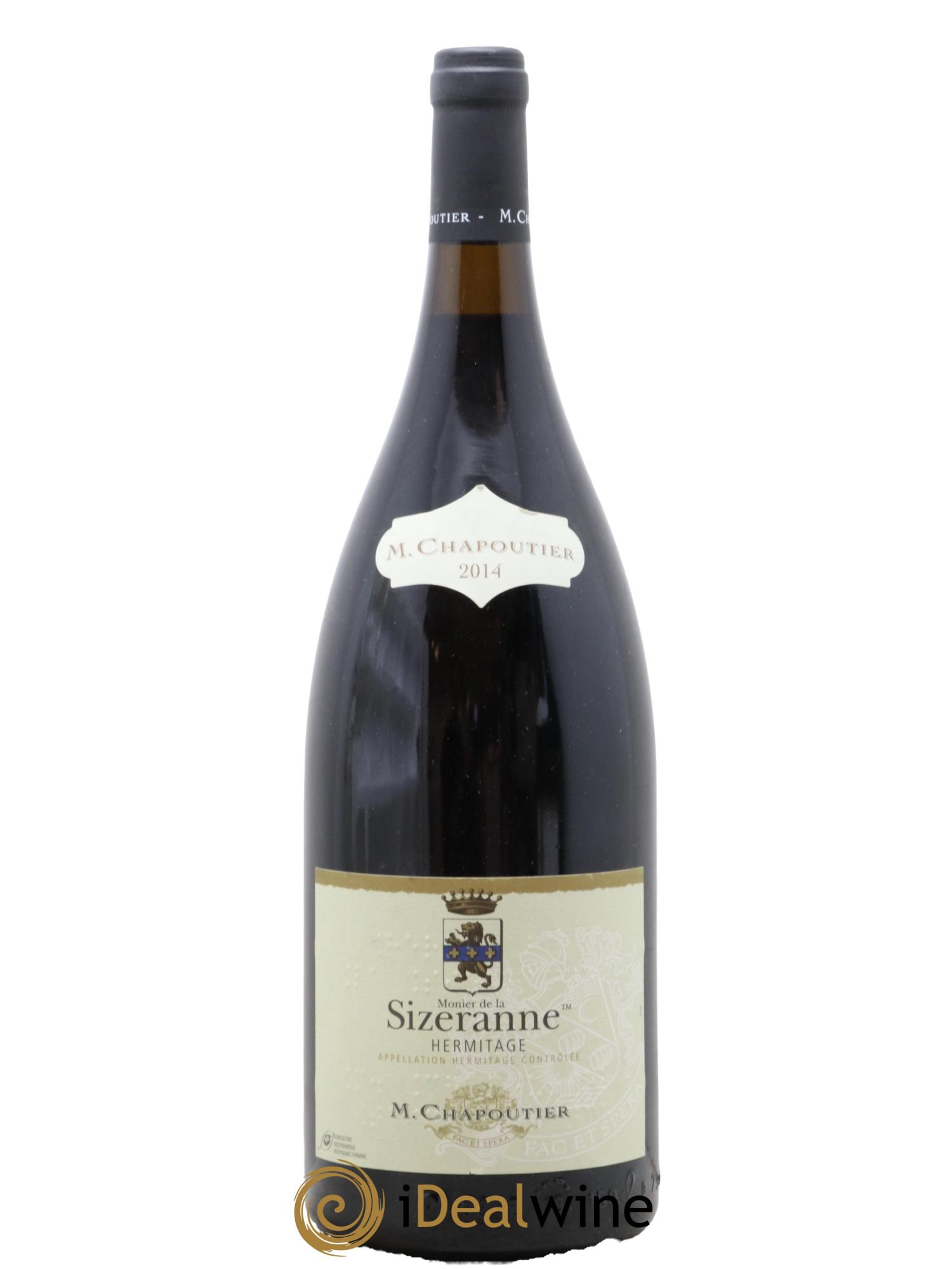 Hermitage Monier de La Sizeranne Chapoutier  2014 - Lot de 1 magnum - 0