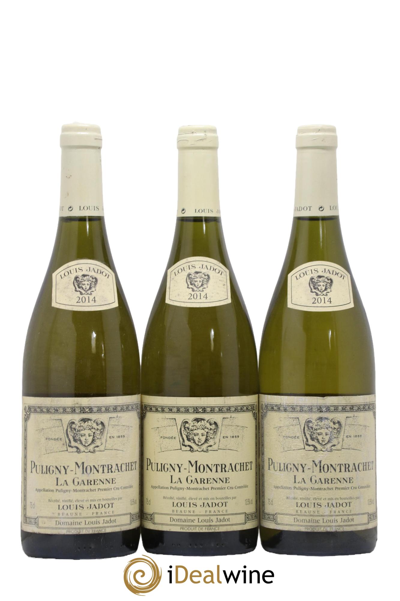 Puligny-Montrachet 1er Cru La Garenne Domaine Louis Jadot 2014 - Lot de 3 bouteilles - 0