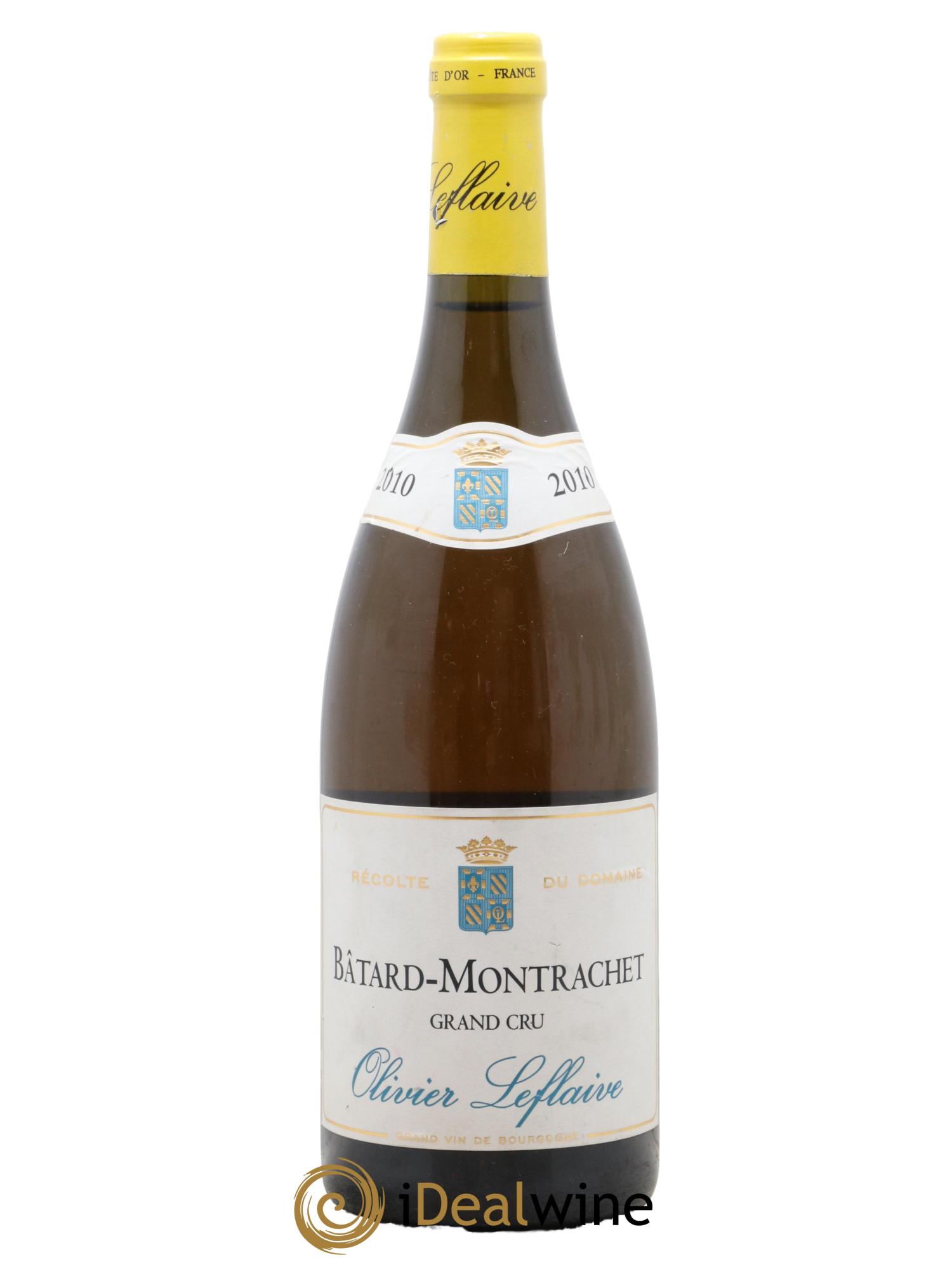 Bâtard-Montrachet Grand Cru Olivier Leflaive  2010 - Posten von 1 Flasche - 0