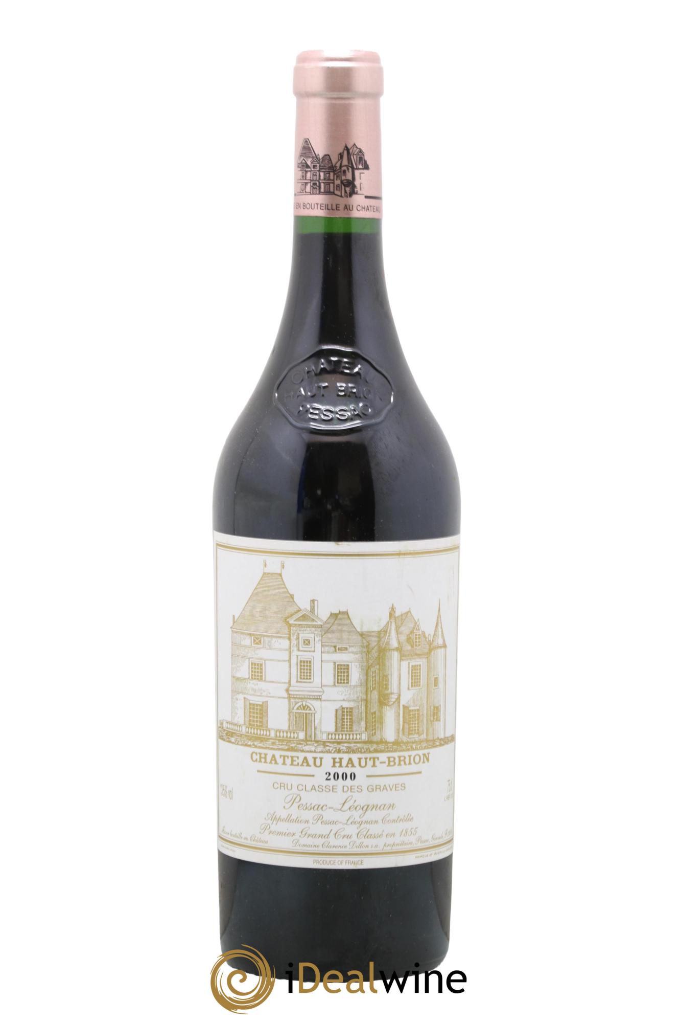 Château Haut Brion 1er Grand Cru Classé 2000 - Lotto di 1 bottiglia - 0