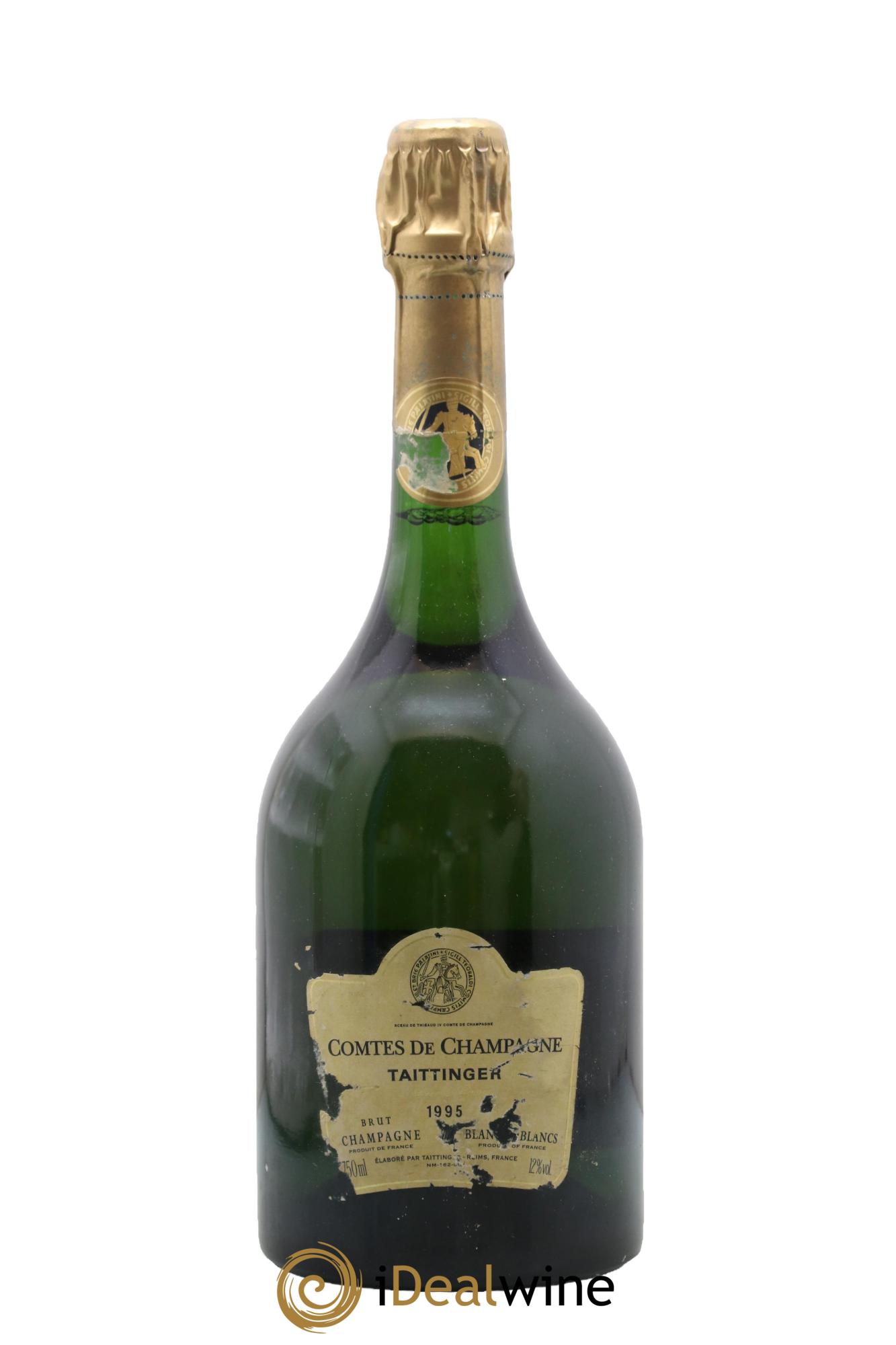 Comtes de Champagne Taittinger 1995 - Lot de 1 bouteille - 0