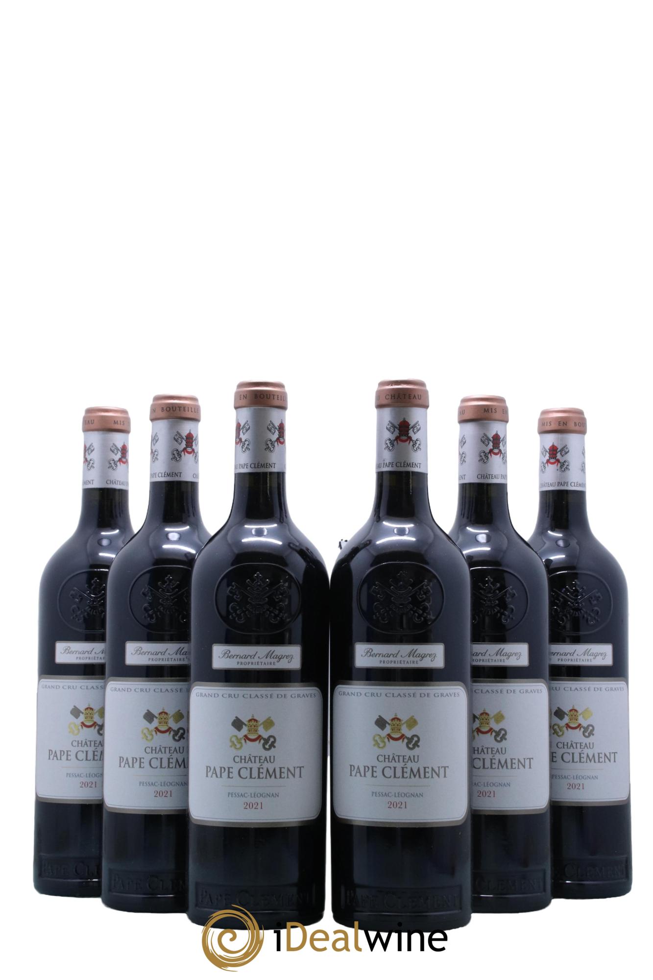 Château Pape Clément Cru Classé de Graves 2021 - Lot of 6 bottles - 0