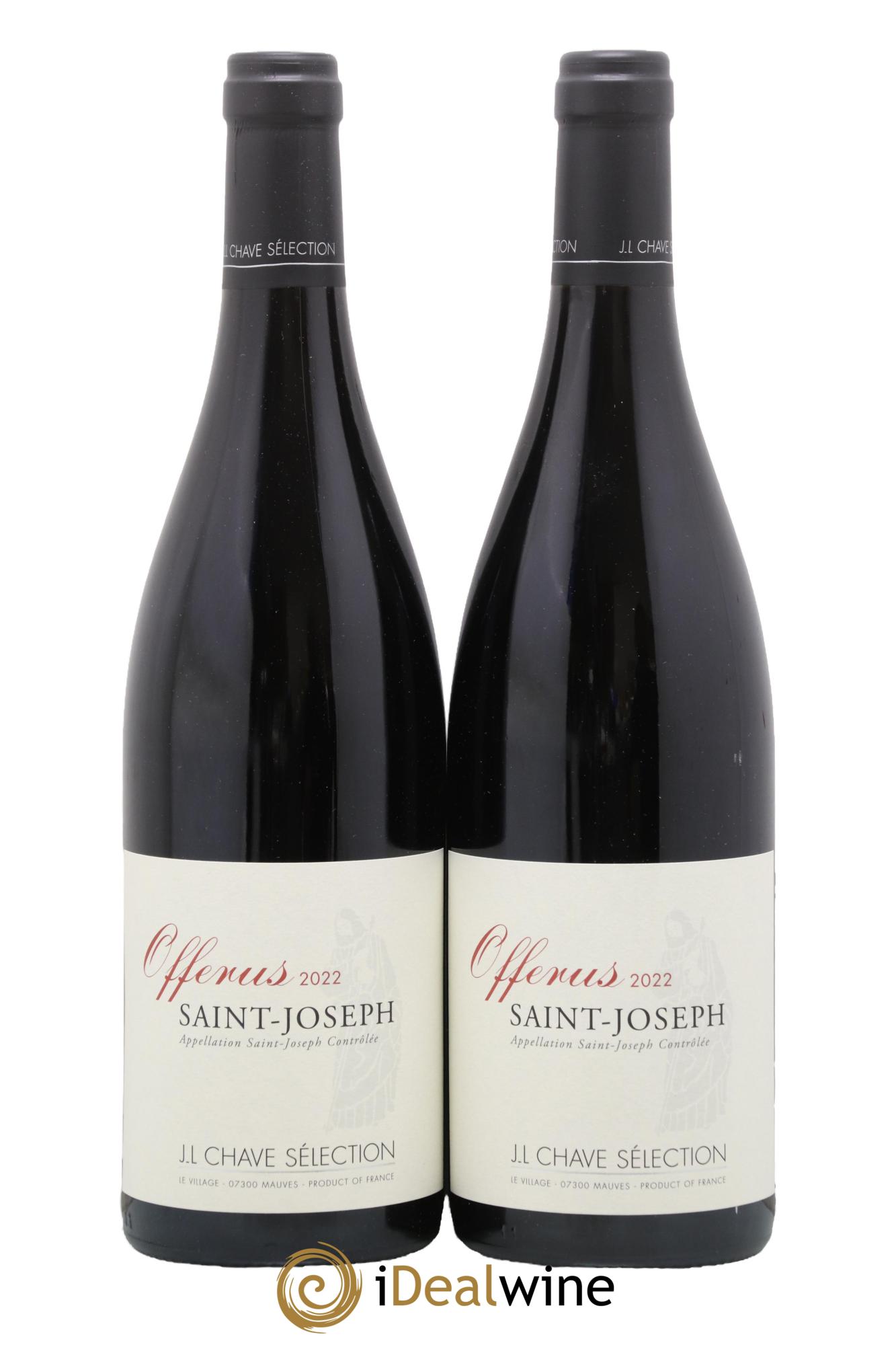 Saint-Joseph Offerus J-L. Chave Sélection 2022 - Lot of 2 bottles - 0