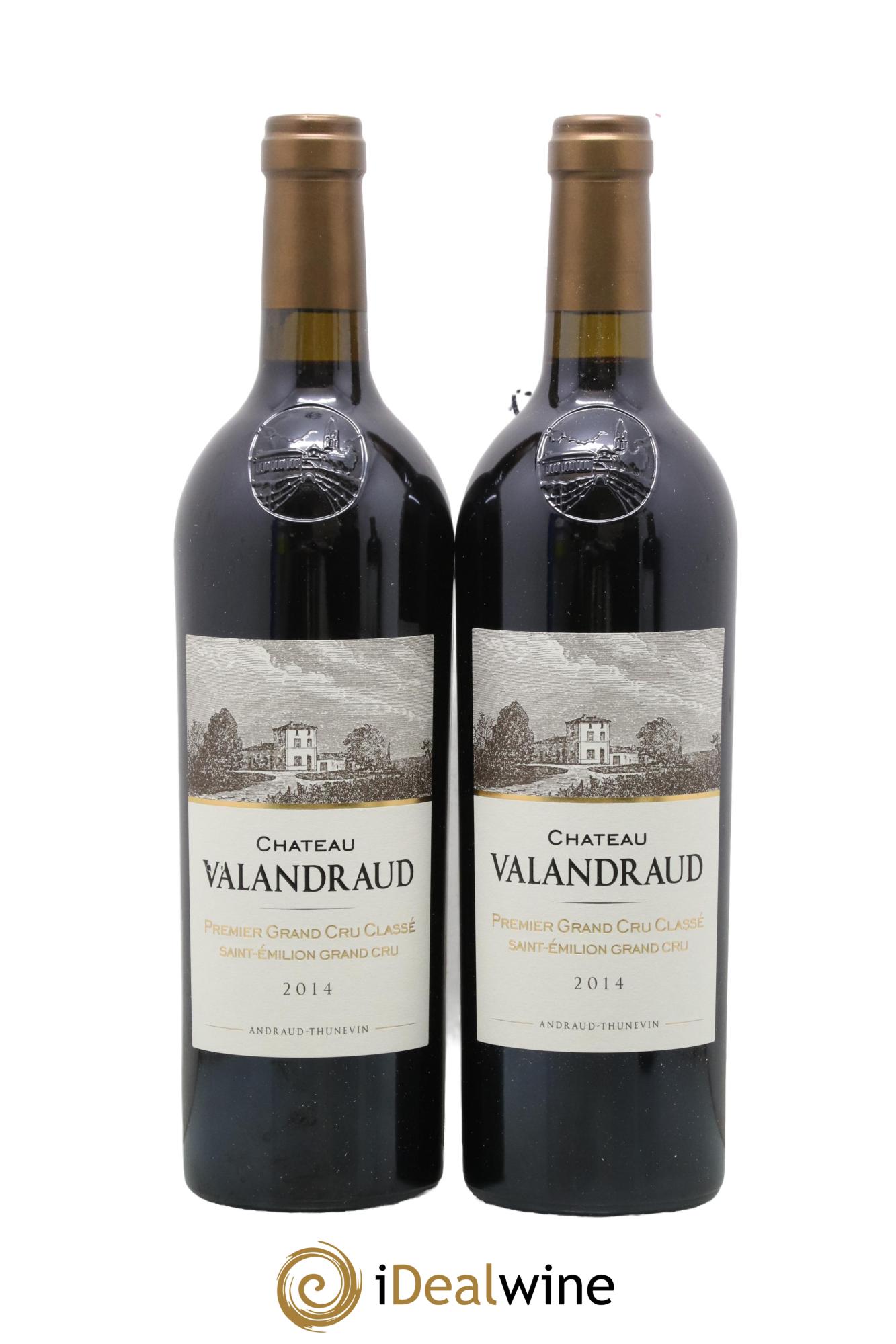 Château de Valandraud 1er Grand Cru Classé B depuis 2012 2014 - Lot de 2 bouteilles - 0