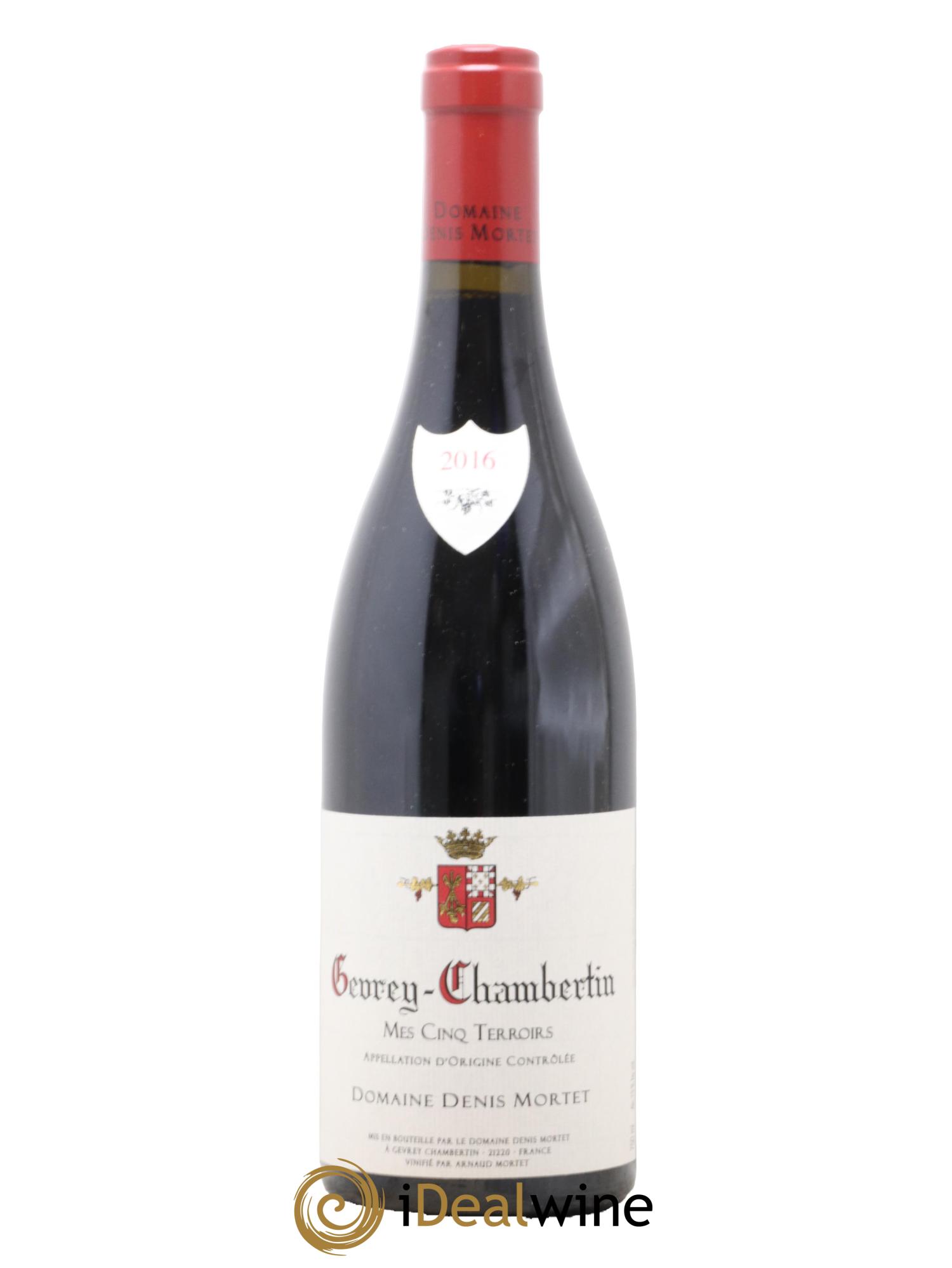 Gevrey-Chambertin Mes Cinq Terroirs Denis Mortet (Domaine) 2016 - Lot de 1 bouteille - 0