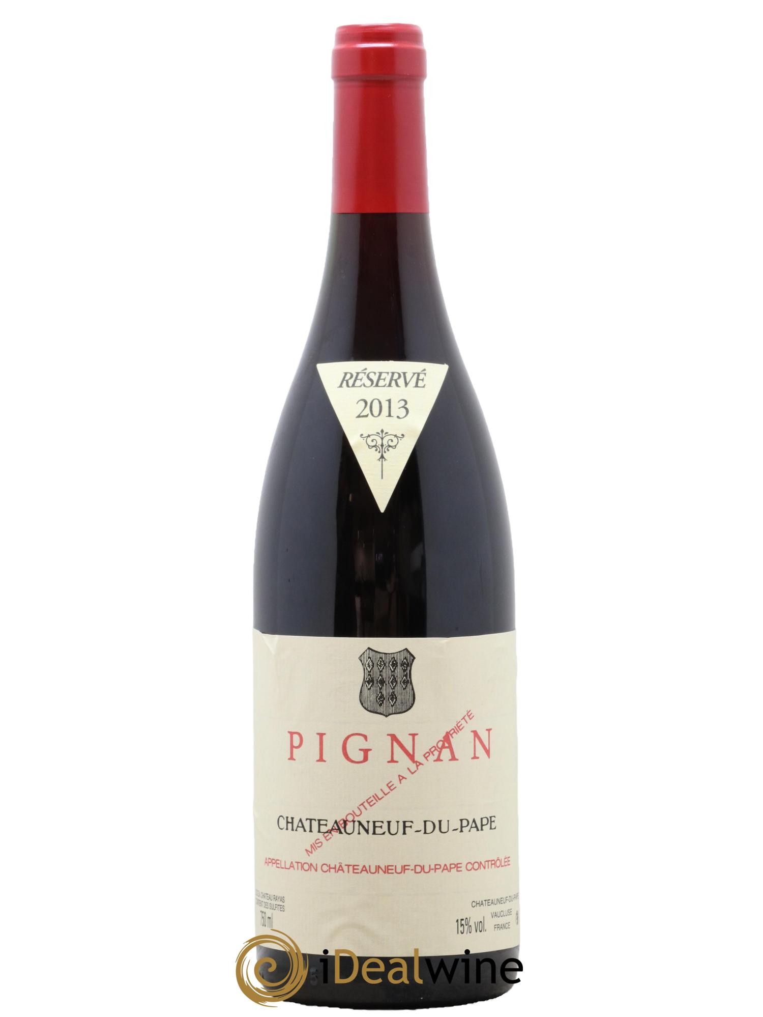 Châteauneuf-du-Pape Pignan Emmanuel Reynaud 2013 - Lot de 1 bouteille - 0