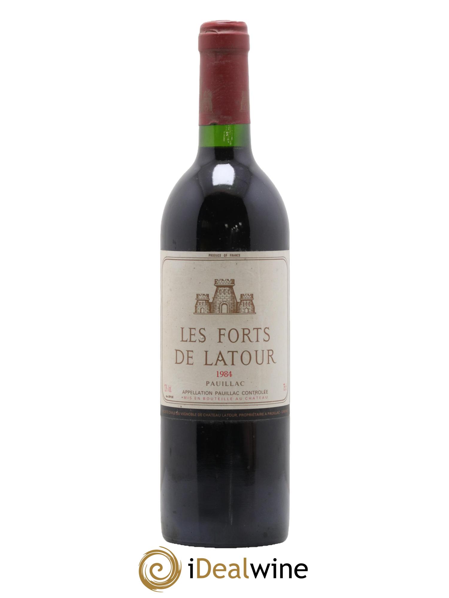 Les Forts de Latour Second Vin 1984 - Lot de 1 bouteille - 0