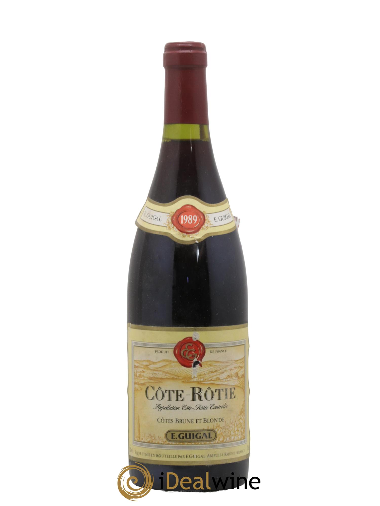 Côte-Rôtie Côtes Brune et Blonde Guigal 1989 - Lotto di 1 bottiglia - 0