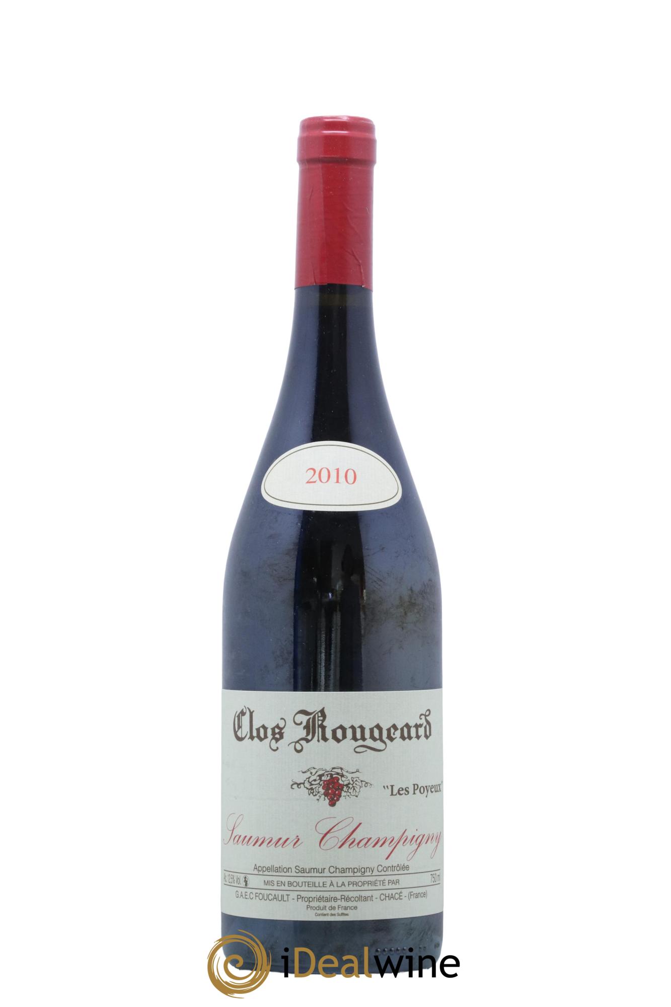 Saumur-Champigny Les Poyeux Clos Rougeard 2010 - Lot of 1 bottle - 0