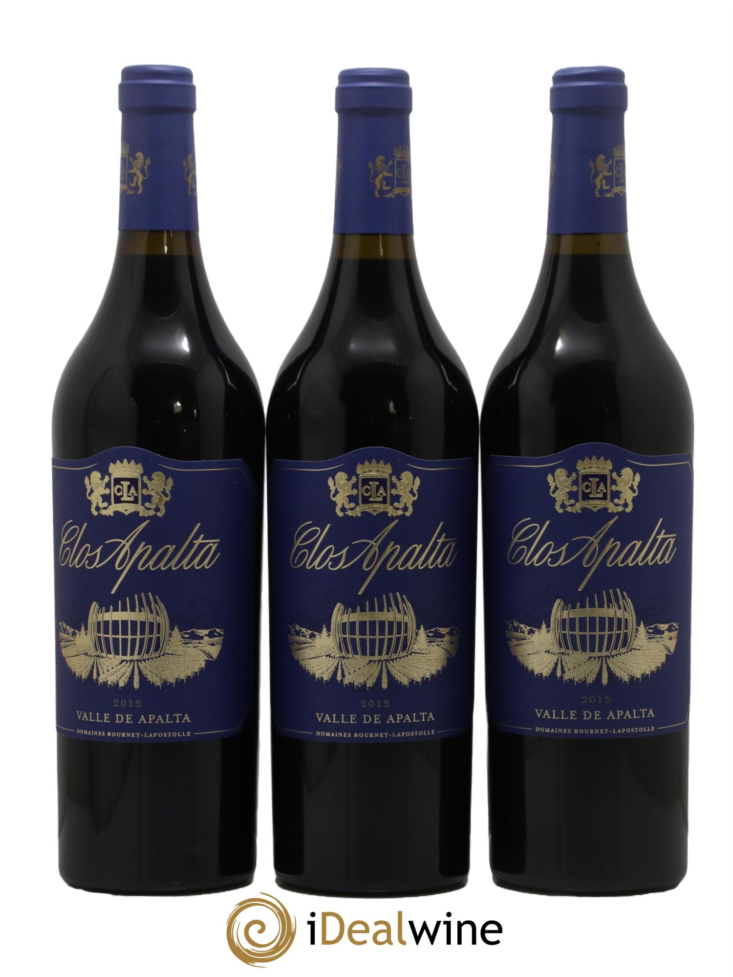 Colchagua Casa Lapostolle Clos Apalta 2015 - Lot de 6 bouteilles - 2