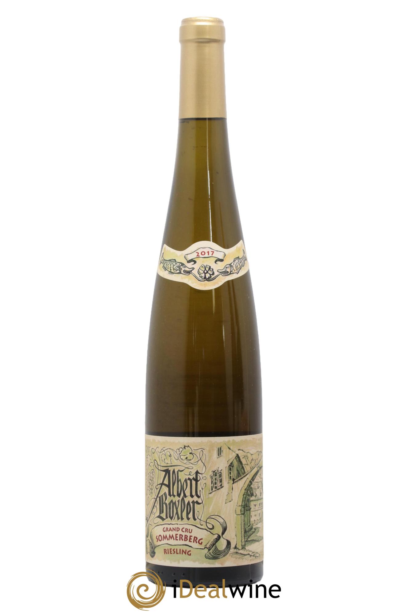 Alsace Riesling Grand Cru Sommerberg E Albert Boxler 2017 - Lot de 1 bouteille - 0