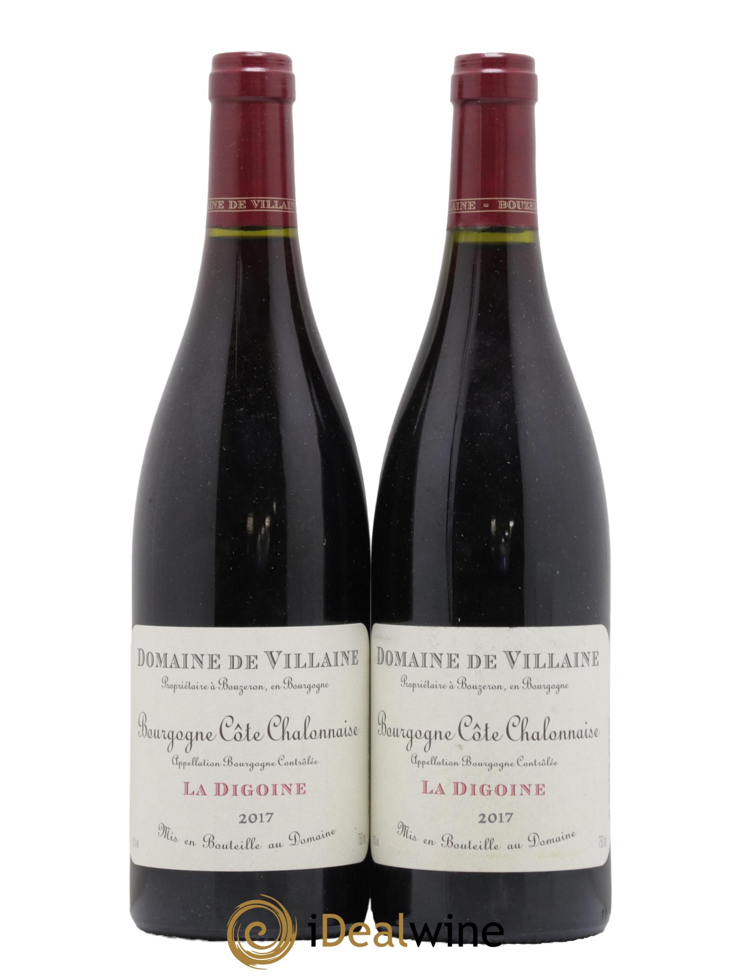 Bourgogne La Digoine Domaine de Villaine 2017 - Lotto di 2 bottiglie - 0