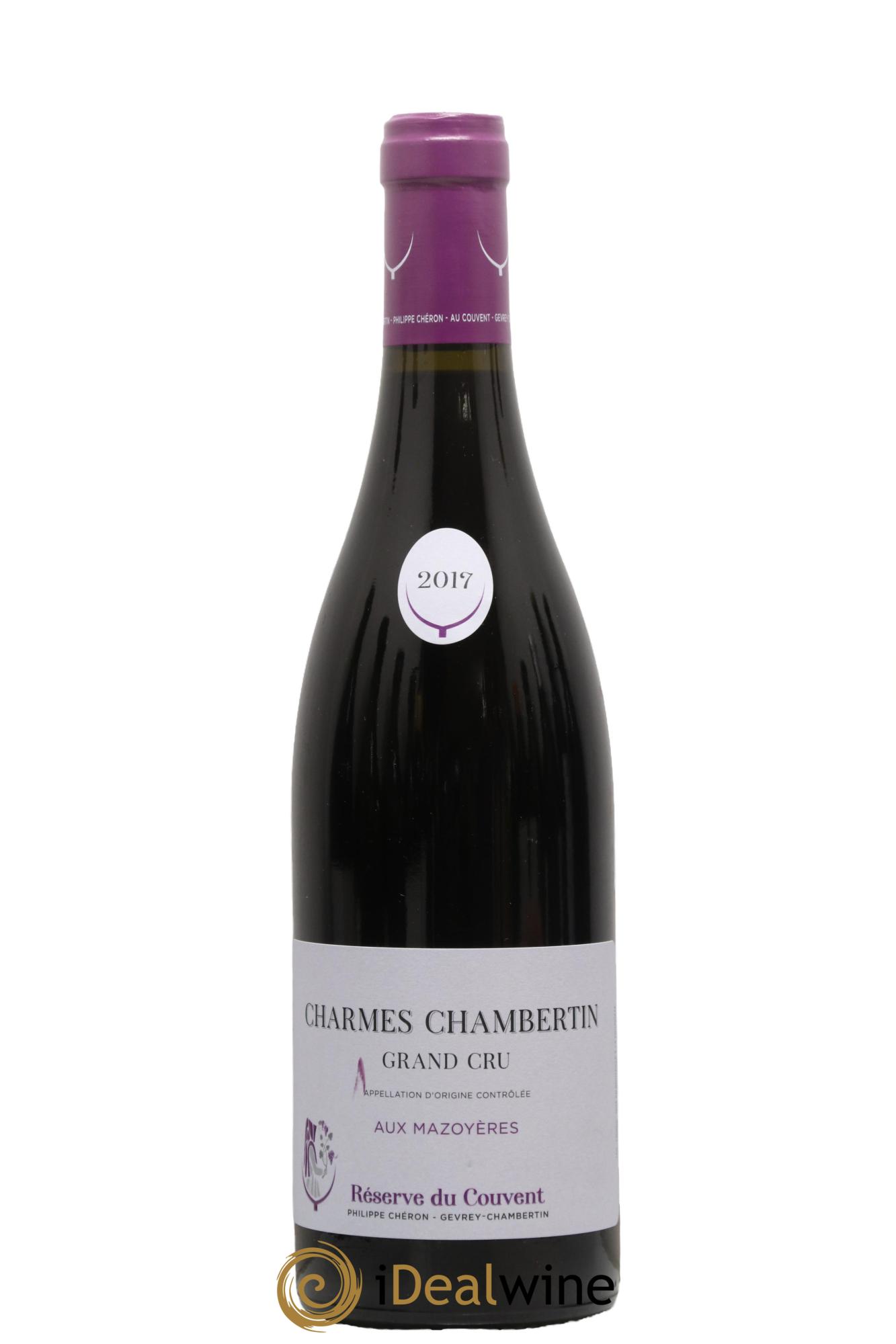 Charmes-Chambertin Grand Cru Aux Mazoyères Domaine du Couvent 2017 - Lotto di 1 bottiglia - 0