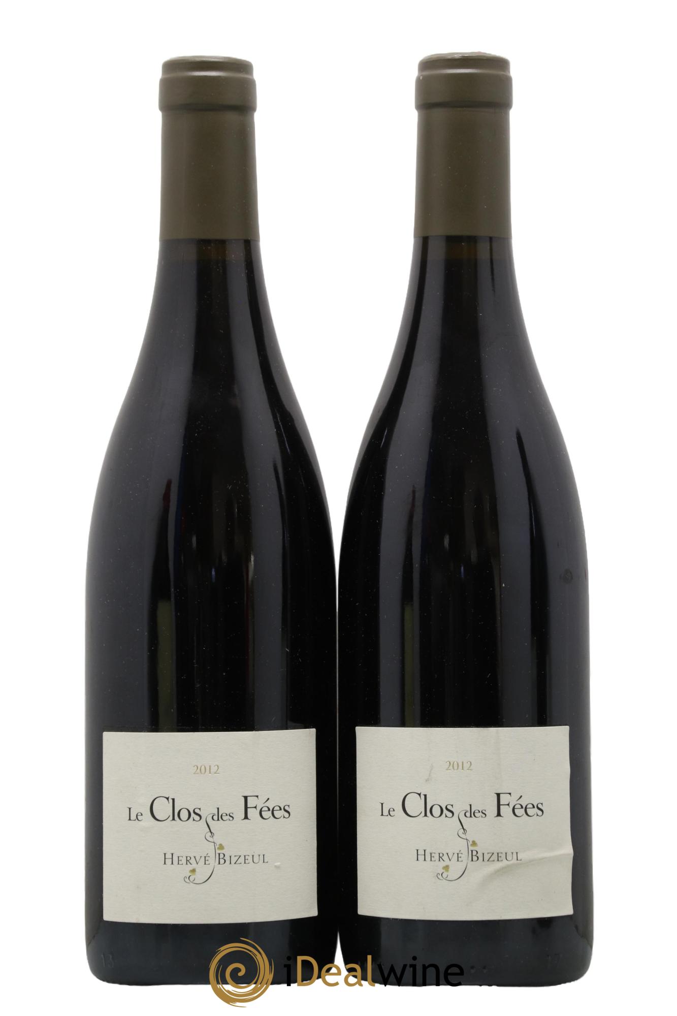 Côtes du Roussillon Villages Clos des Fées Hervé Bizeul 2012 - Posten von 2 Flaschen - 0