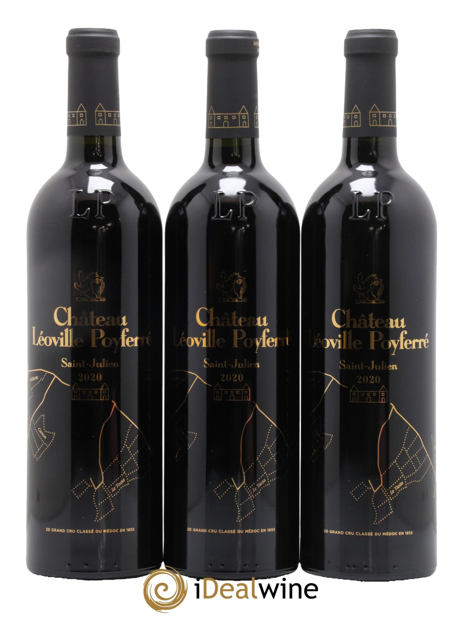 Château Léoville Poyferré 2ème Grand Cru Classé 2020 - Lot de 6 bouteilles - 1