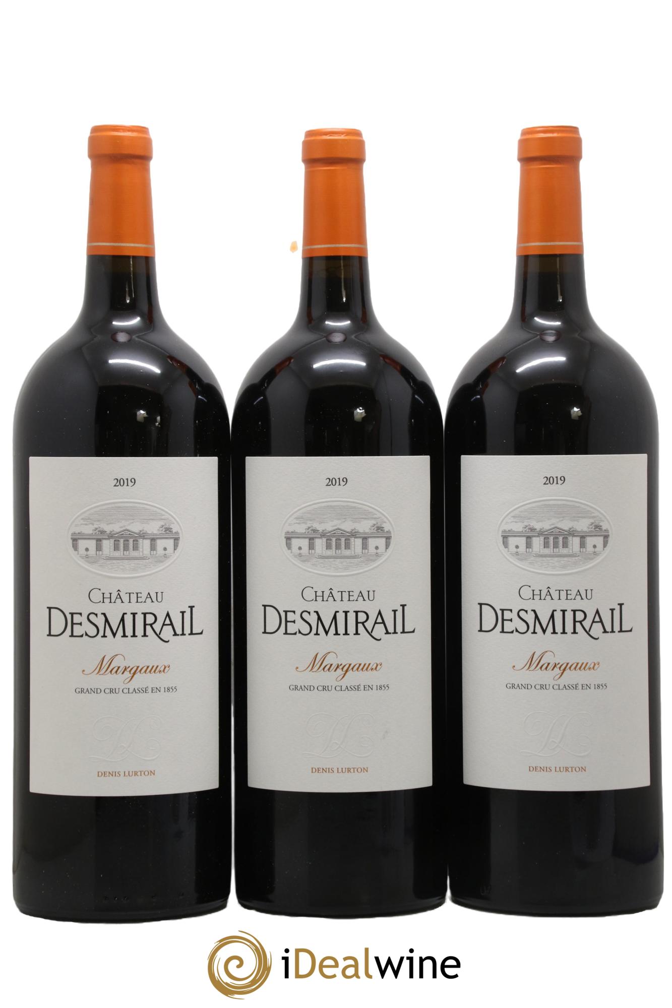 Château Desmirail 3ème Grand Cru Classé  2019 - Lot of 3 magnums - 0