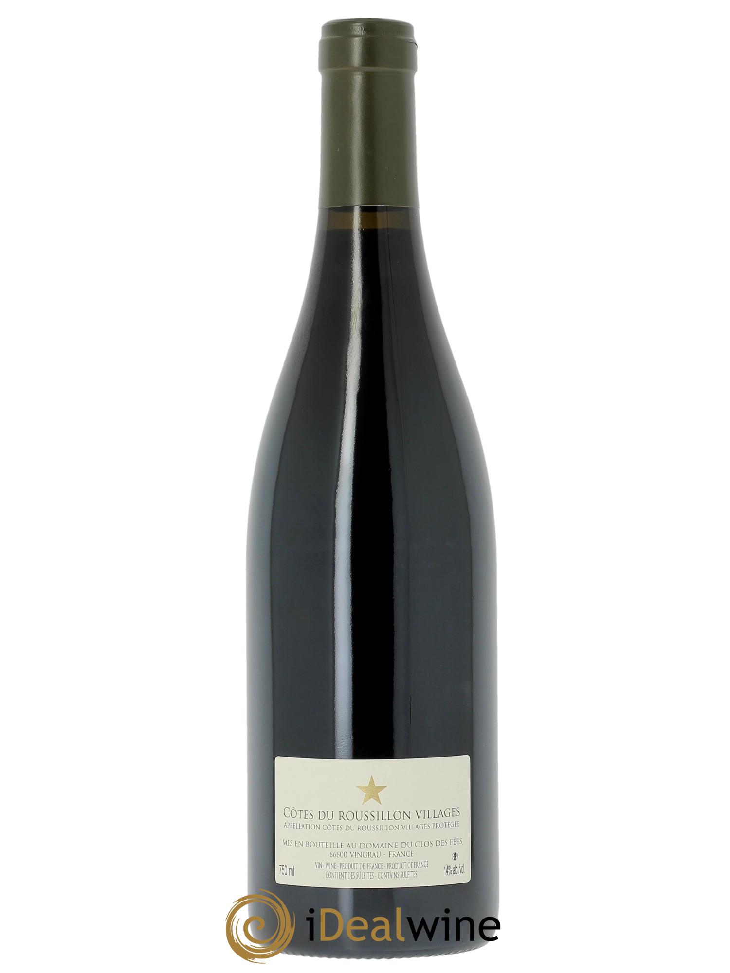 Côtes du Roussillon Villages Clos des Fées Hervé Bizeul  2021 - Lot de 1 bouteille - 1