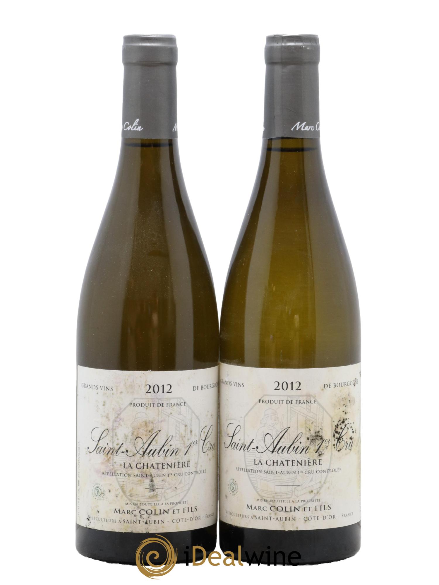 Saint-Aubin 1er Cru La Chatenière Marc Colin & Fils  2012 - Lot of 2 bottles - 0