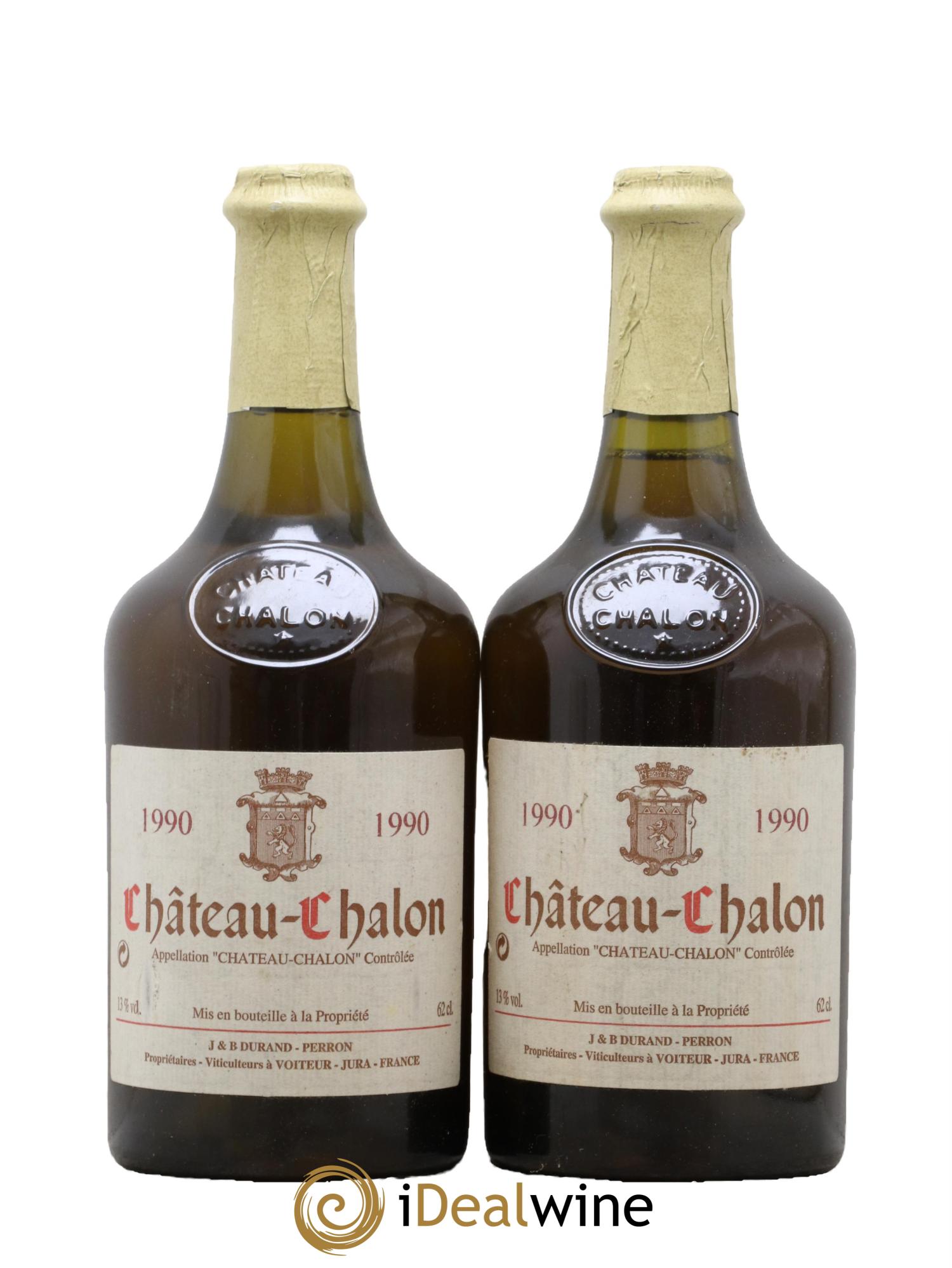 Château-Chalon Domaine Durand-Perron 1990 - Posten von 2 Clavelin - 0