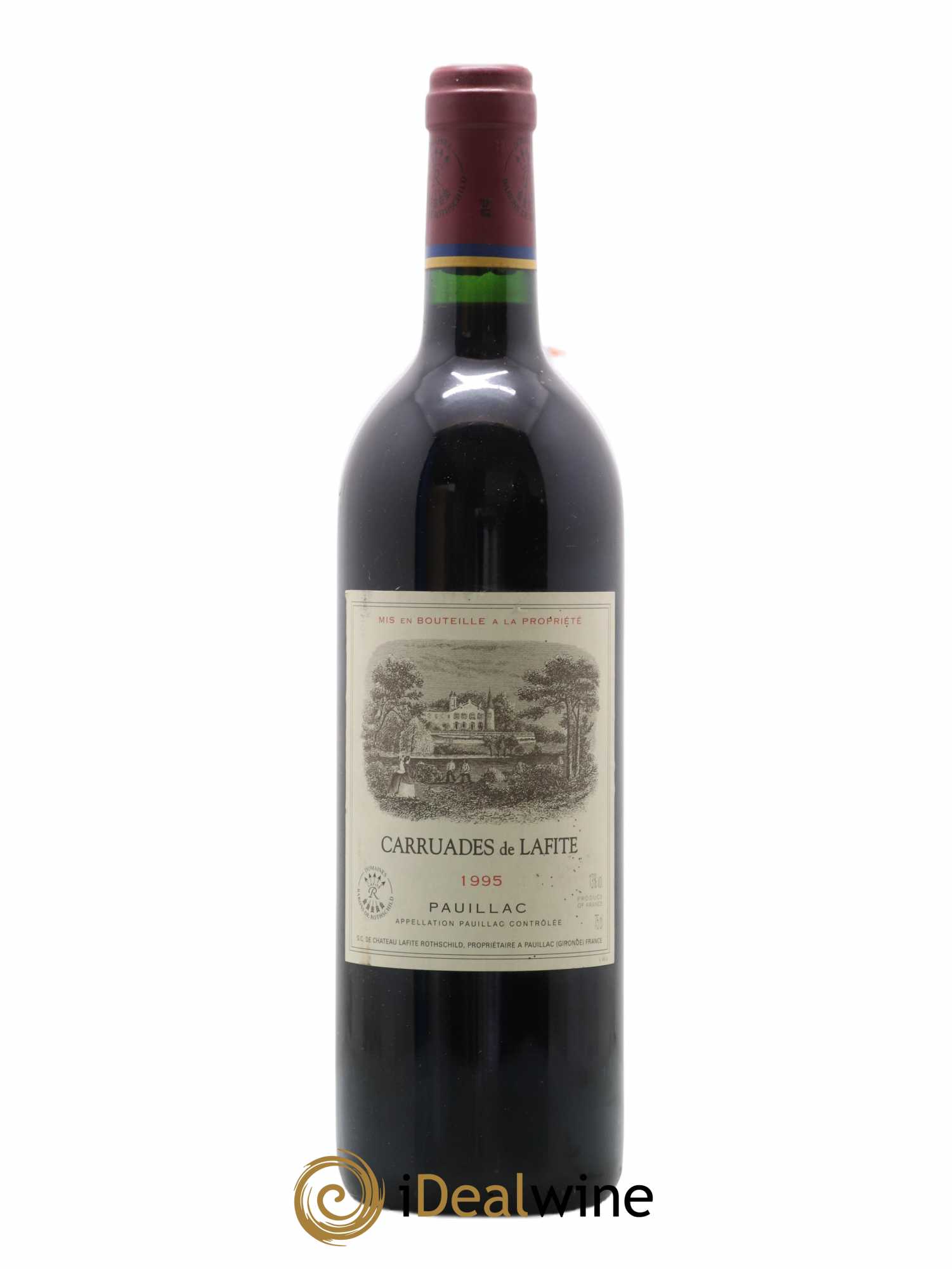 Carruades de Lafite Rothschild Second Vin  1995 - Lot de 1 bouteille - 0