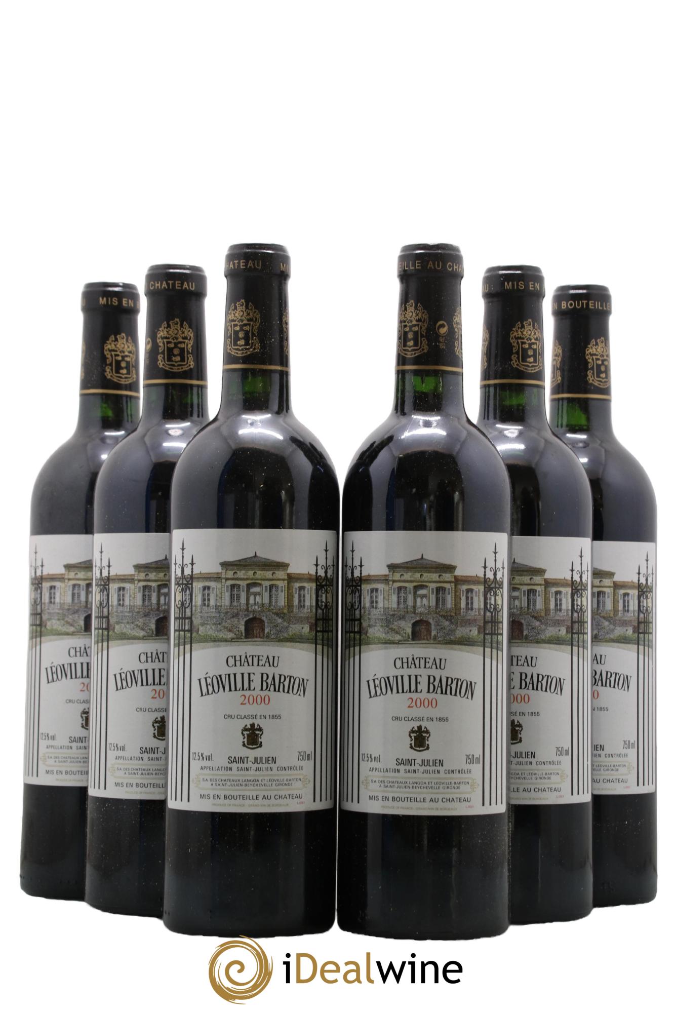 Château Léoville Barton 2ème Grand Cru Classé 2000 - Lot of 6 bottles - 0