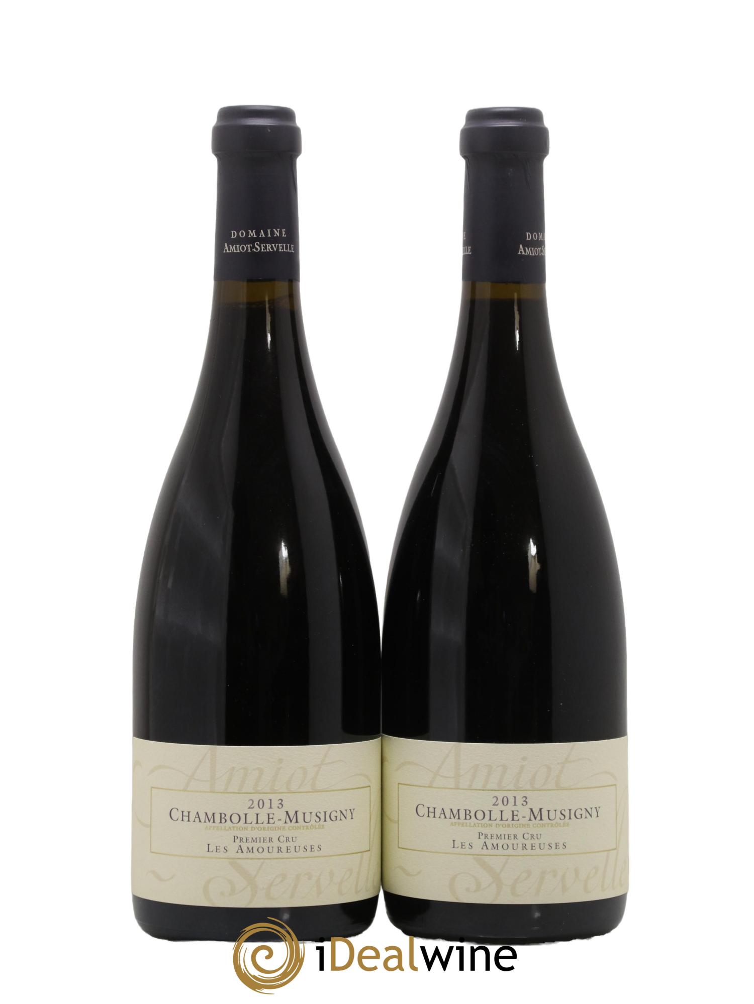 Chambolle-Musigny 1er Cru Les Amoureuses Amiot-Servelle 2013 - Lotto di 2 bottiglie - 0