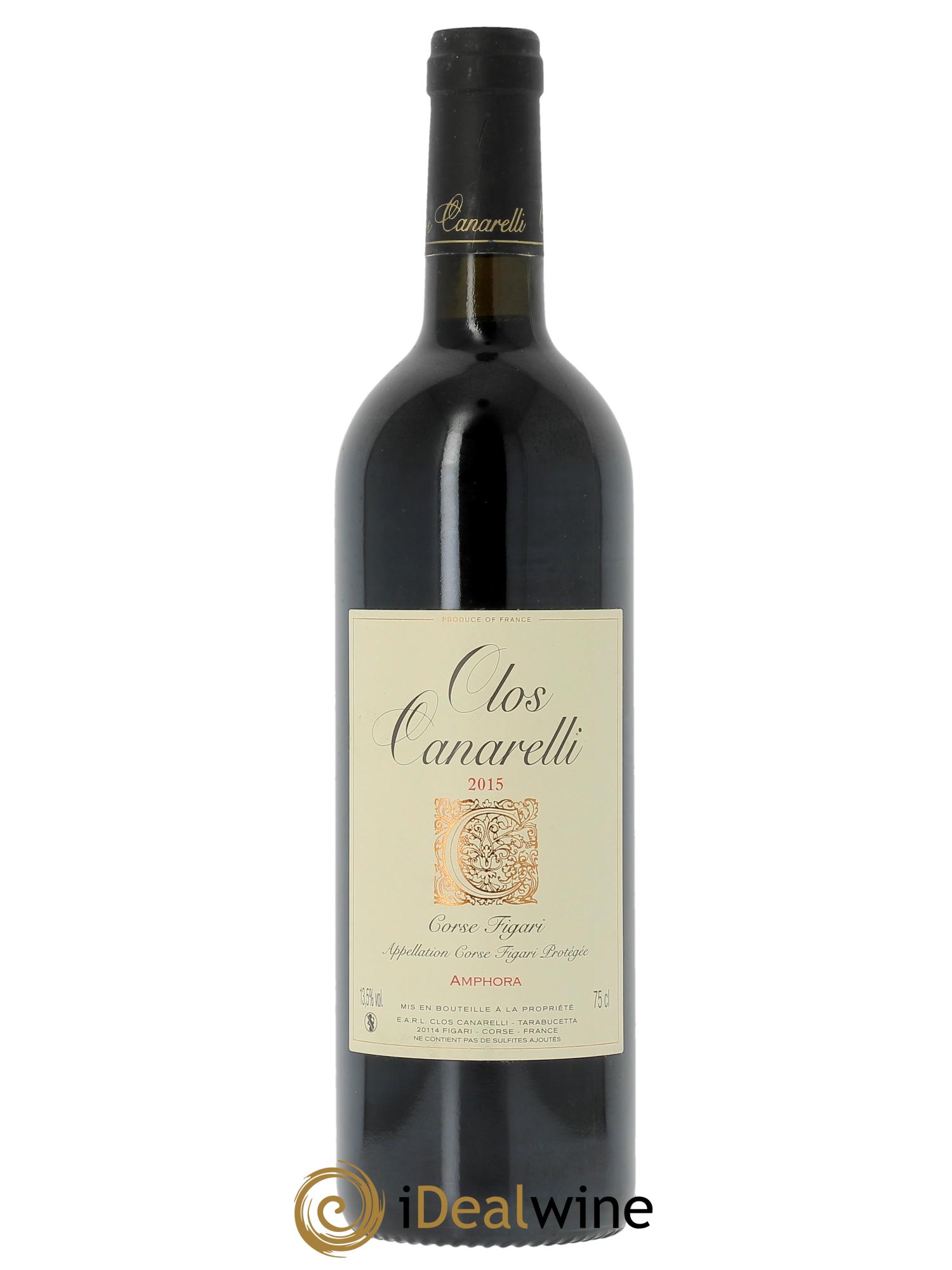 Figari Amphora Clos Canarelli  2015 - Lotto di 1 bottiglia - 0