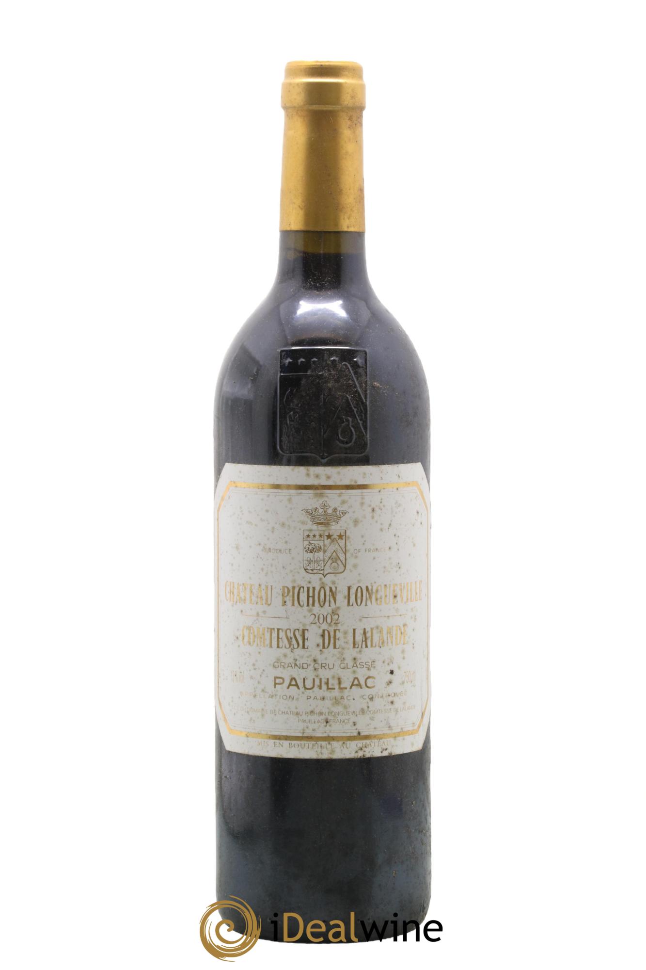 Château Pichon Longueville Comtesse de Lalande 2ème Grand Cru Classé 2002 - Lot de 1 bouteille - 0