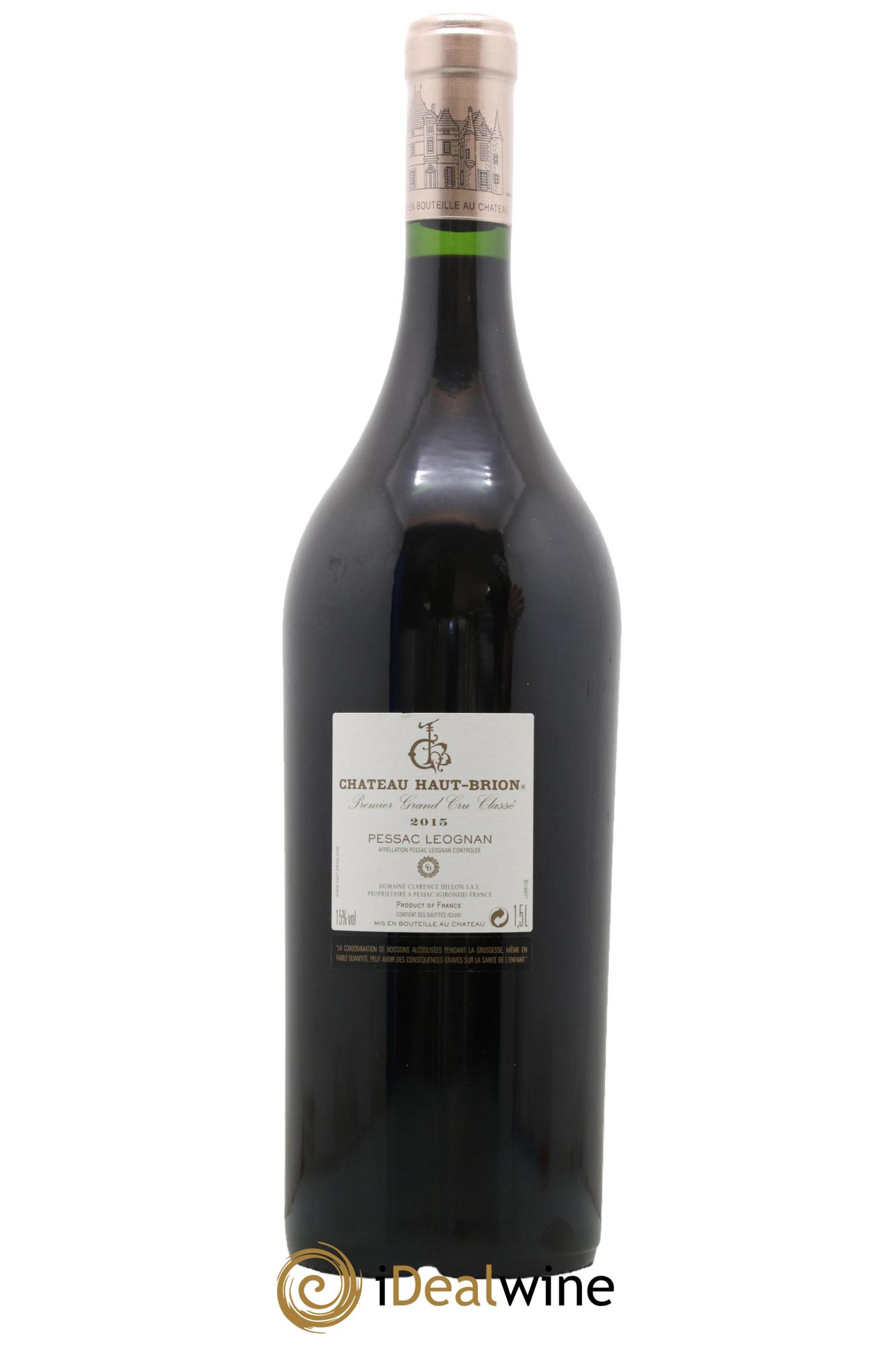 Château Haut Brion 1er Grand Cru Classé 2015 - Posten von 1 Magnum - 1